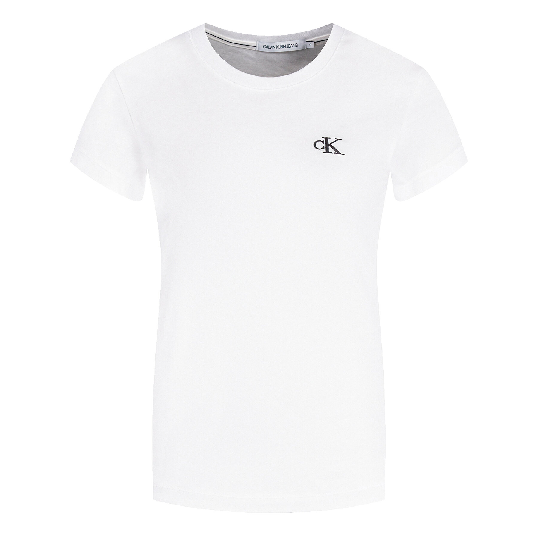 Calvin Klein Jeans Calvin Klein Jeans T-Shirt J20J212883 Λευκό Slim Fit