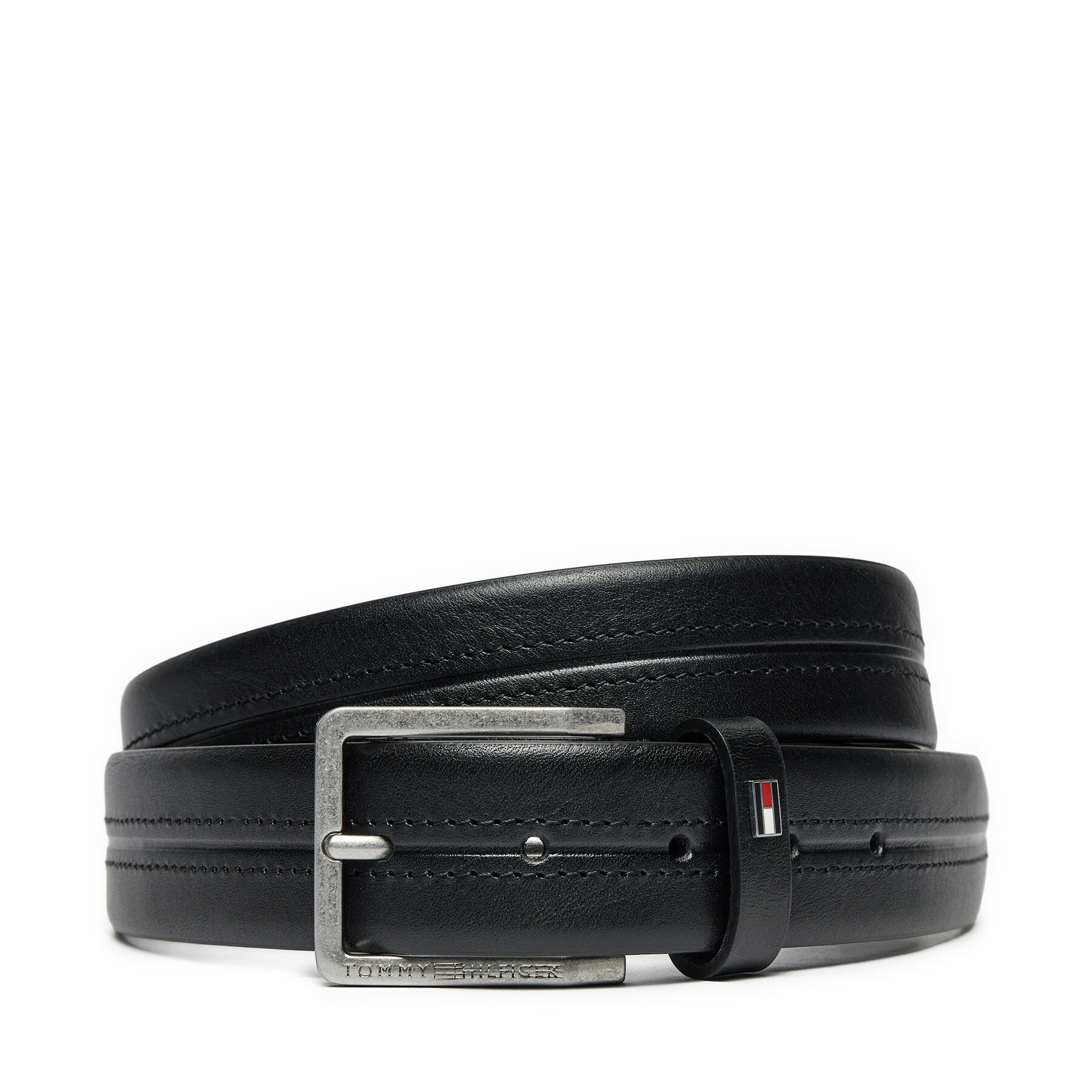 Tommy Hilfiger Ζώνη Ανδρική Tommy Hilfiger Oliver 3.5 Seasonal AM0AM13304 Μαύρο