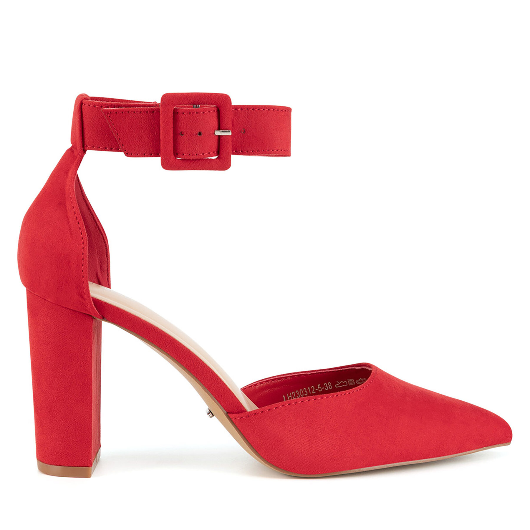 Pantofi pumps DeeZee LH230312-5 Roșu