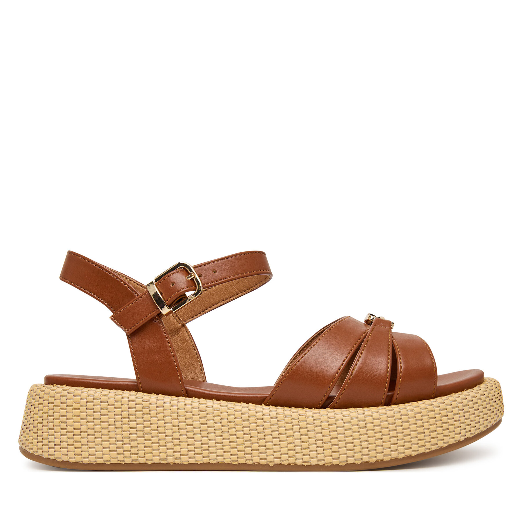 Sandali Tommy Hilfiger T3A2-34293-0326 Rjava