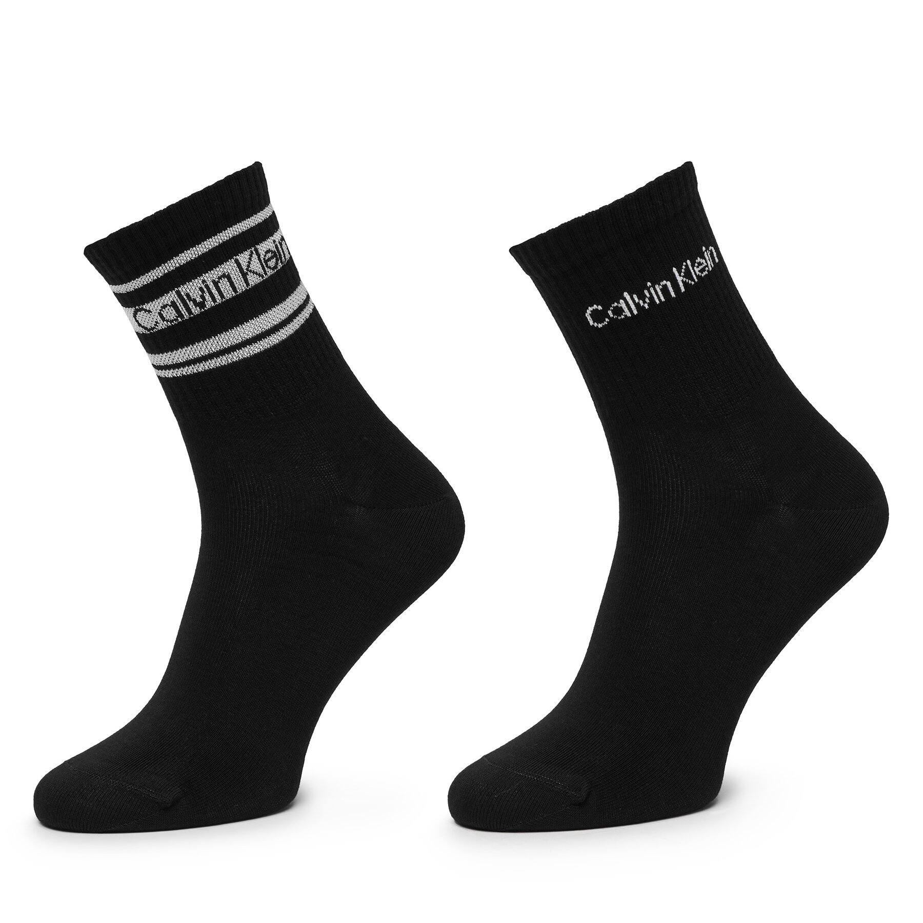 Dlhé ponožky Calvin Klein 701241453 Čierna