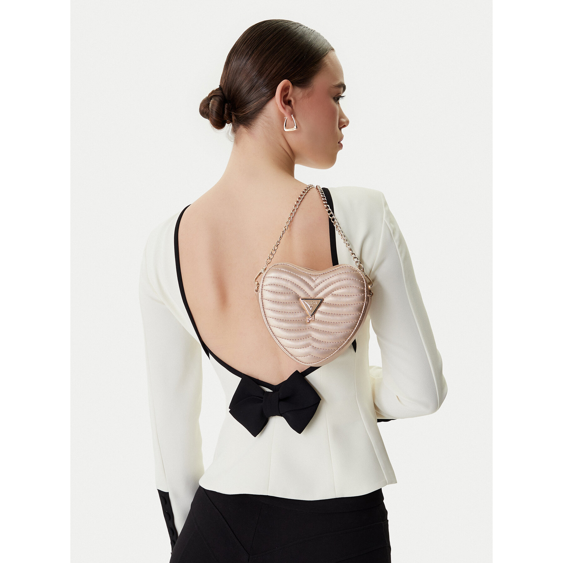 Geantă Guess J5BZ12 WGT10 Auriu