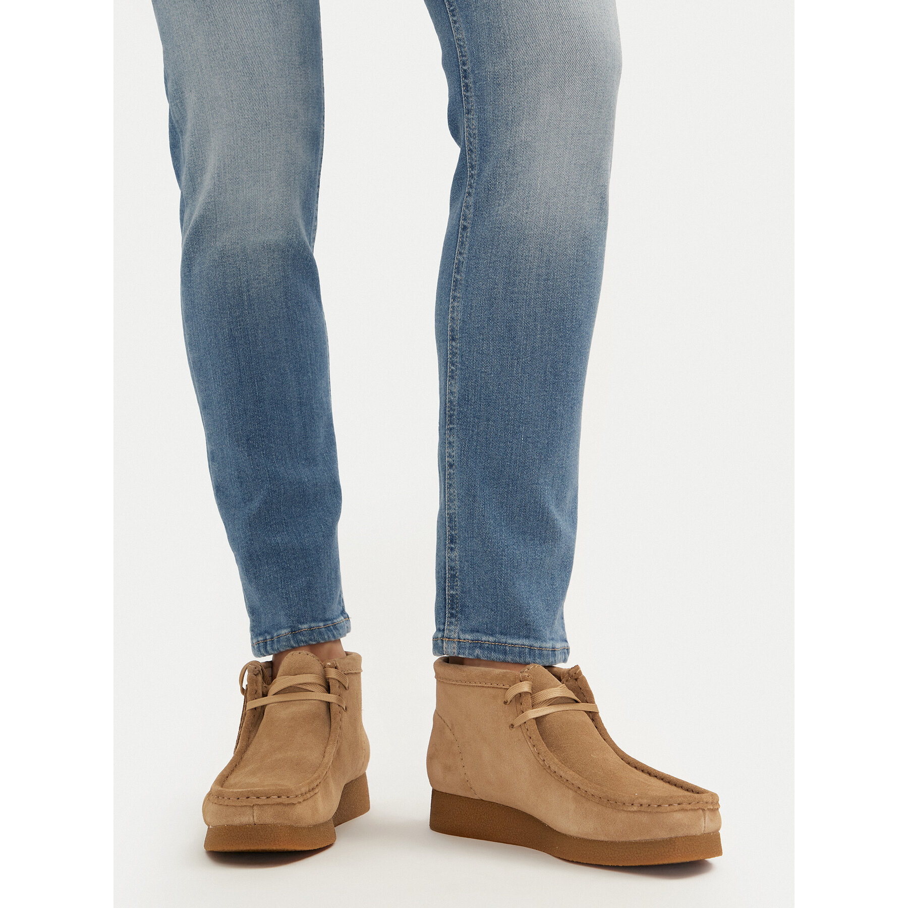 Ghete Clarks WallabeeEvoBt 261747444 Bej