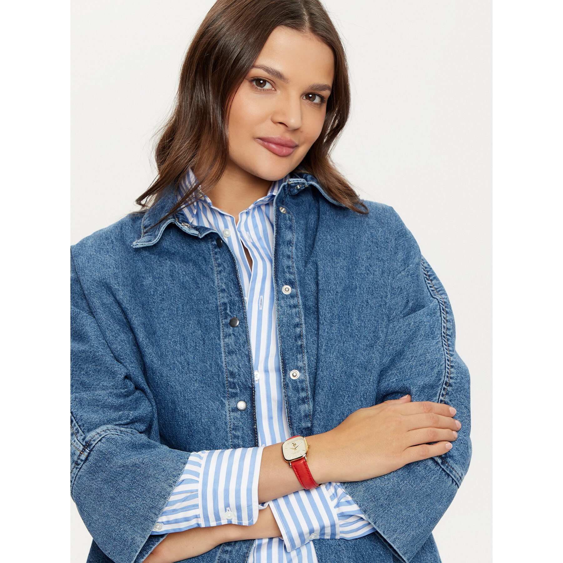 Klocka U.S. Polo Assn. USP8366RD Röd