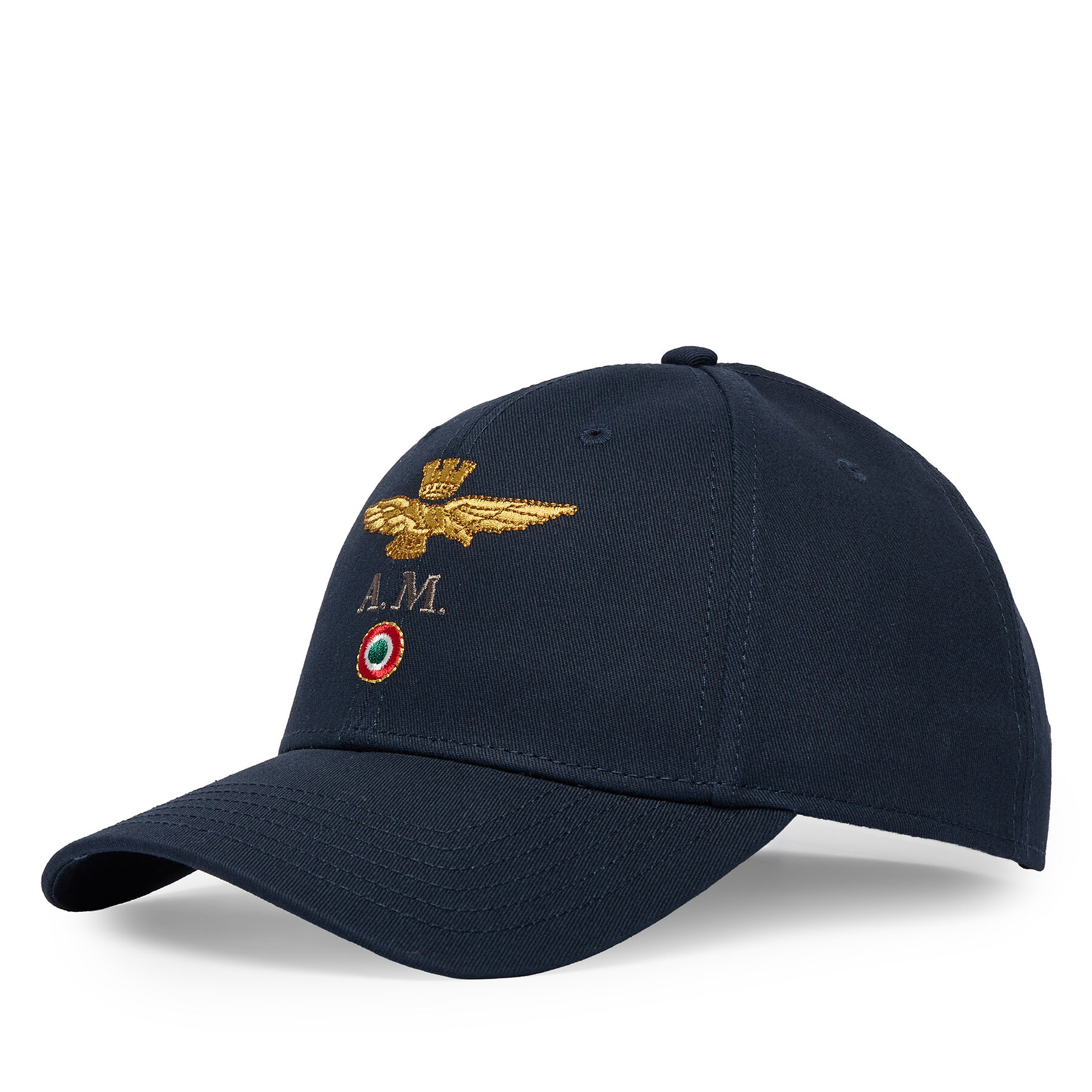 Шапка с козирка Aeronautica Militare 262HA1100UCT02848 Тъмносин