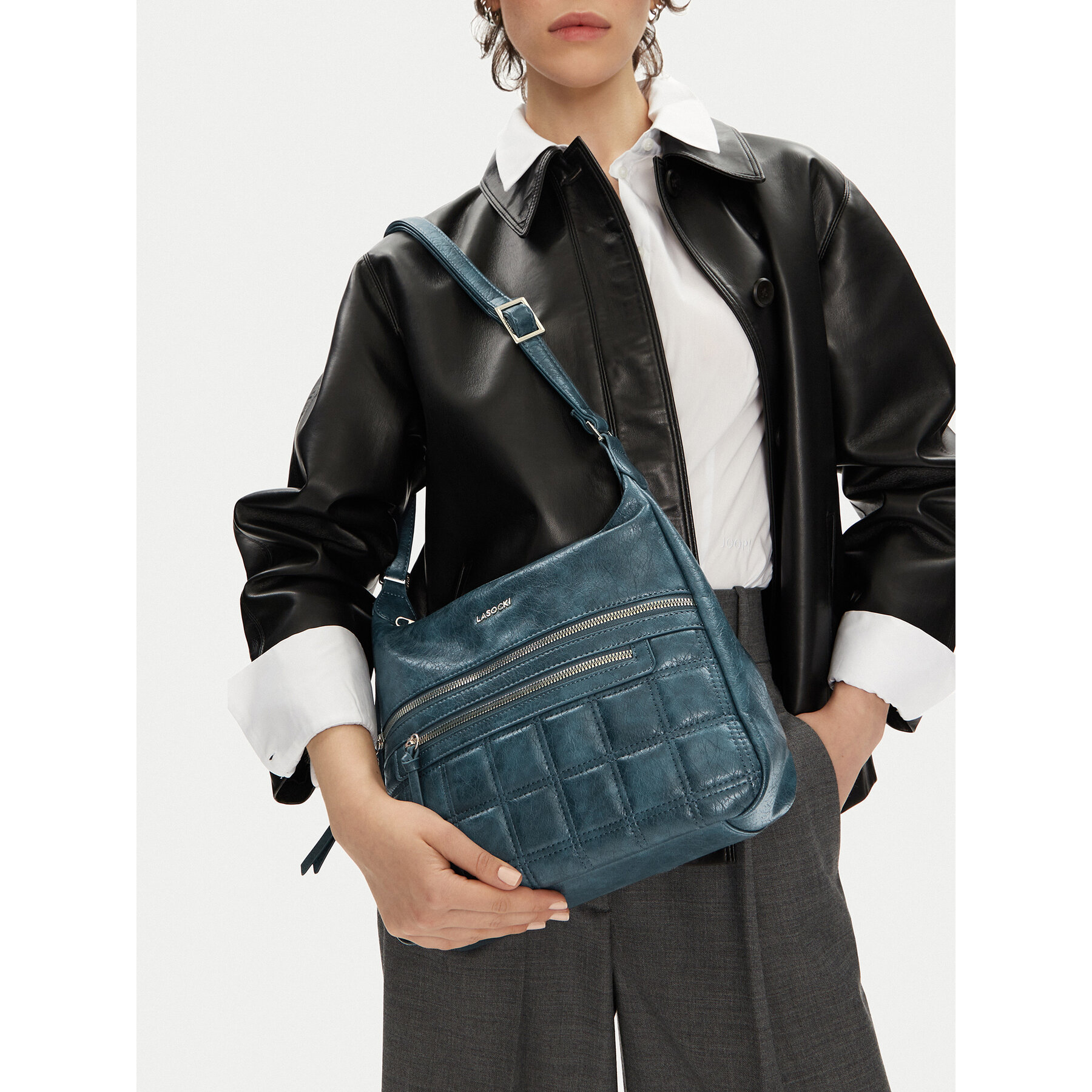 Geantă Lasocki CEO-LSK-L-010-08 Bleumarin