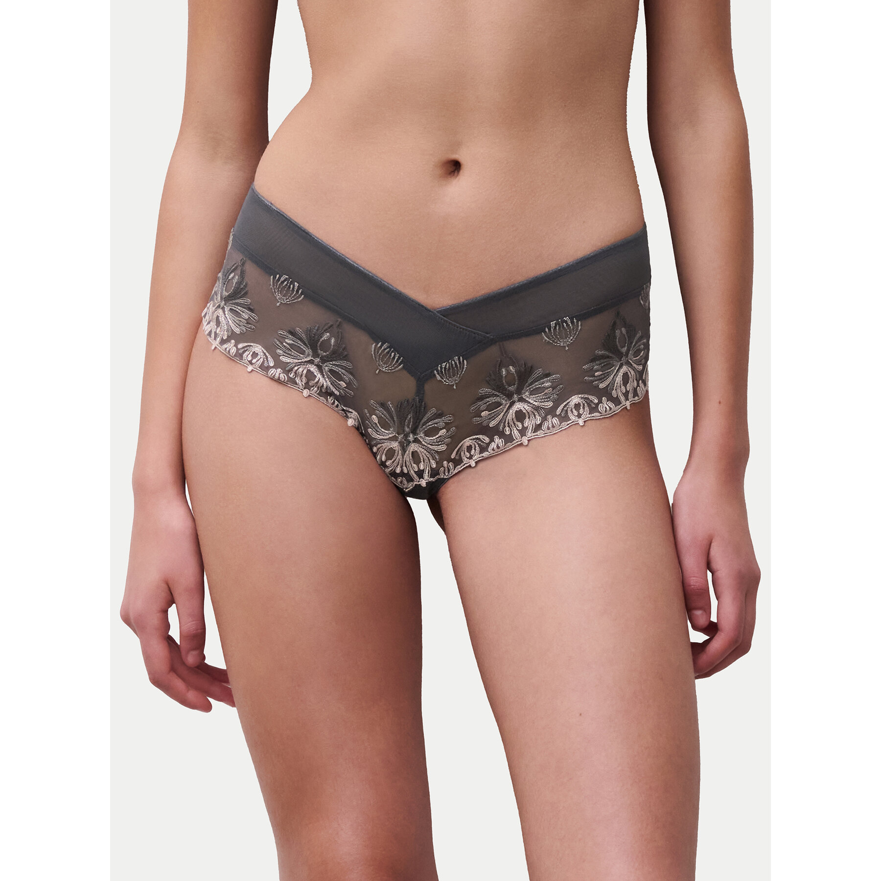 Chantelle Boxershorts Champs Élysées C26040 Grau