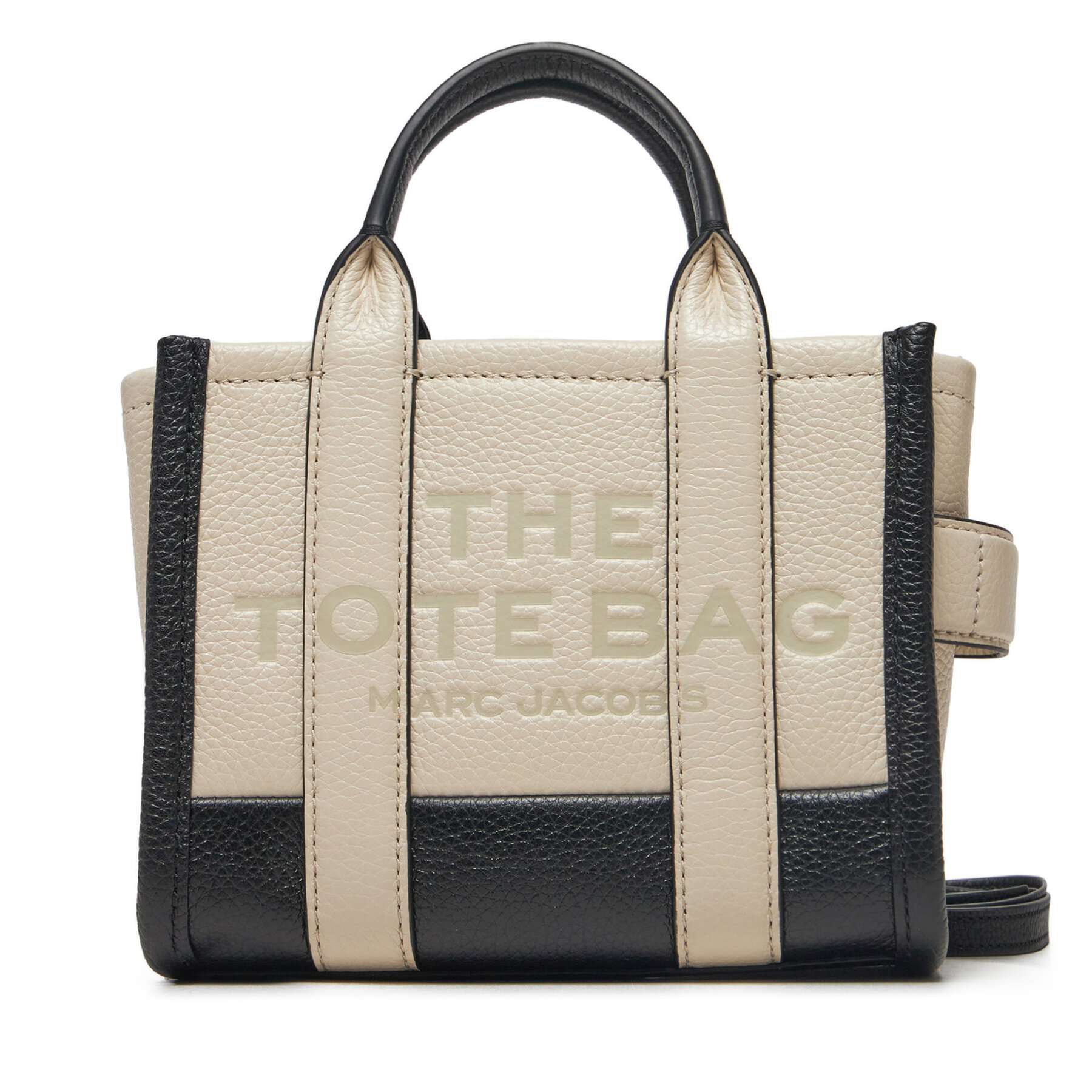 Borsetta Marc Jacobs The Colorblock Tote Bag 2S4HCR065H02 Beige, Taglia OS, taglia : OS