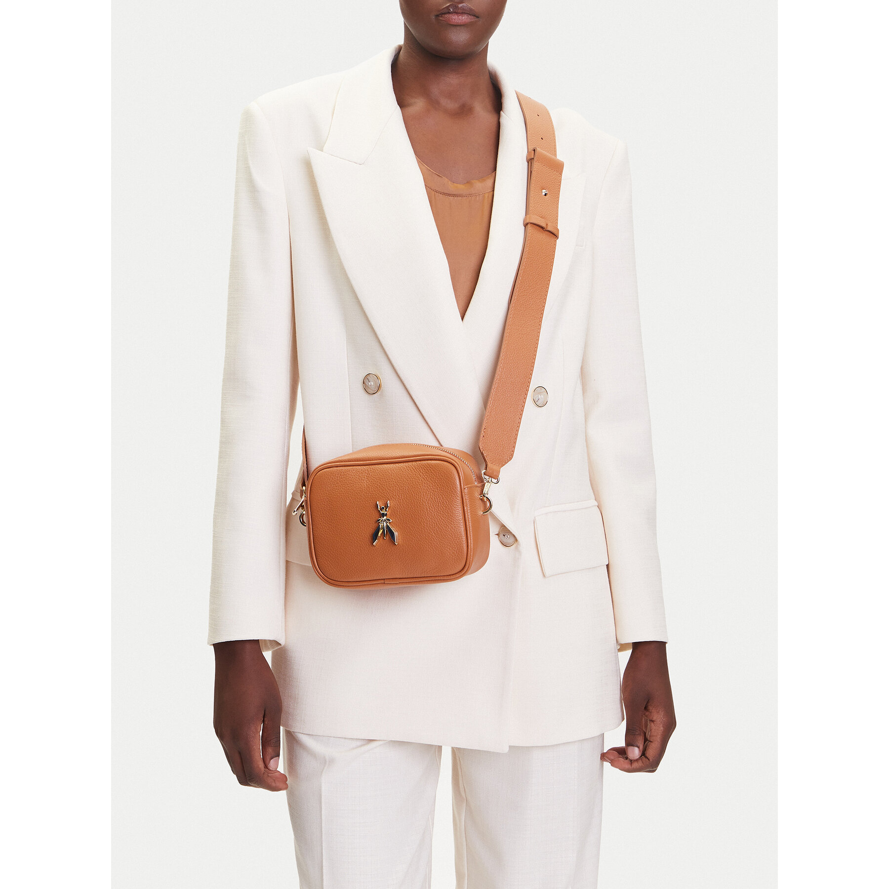 Дамска чанта Patrizia Pepe 8B0186/L001 Кафяв