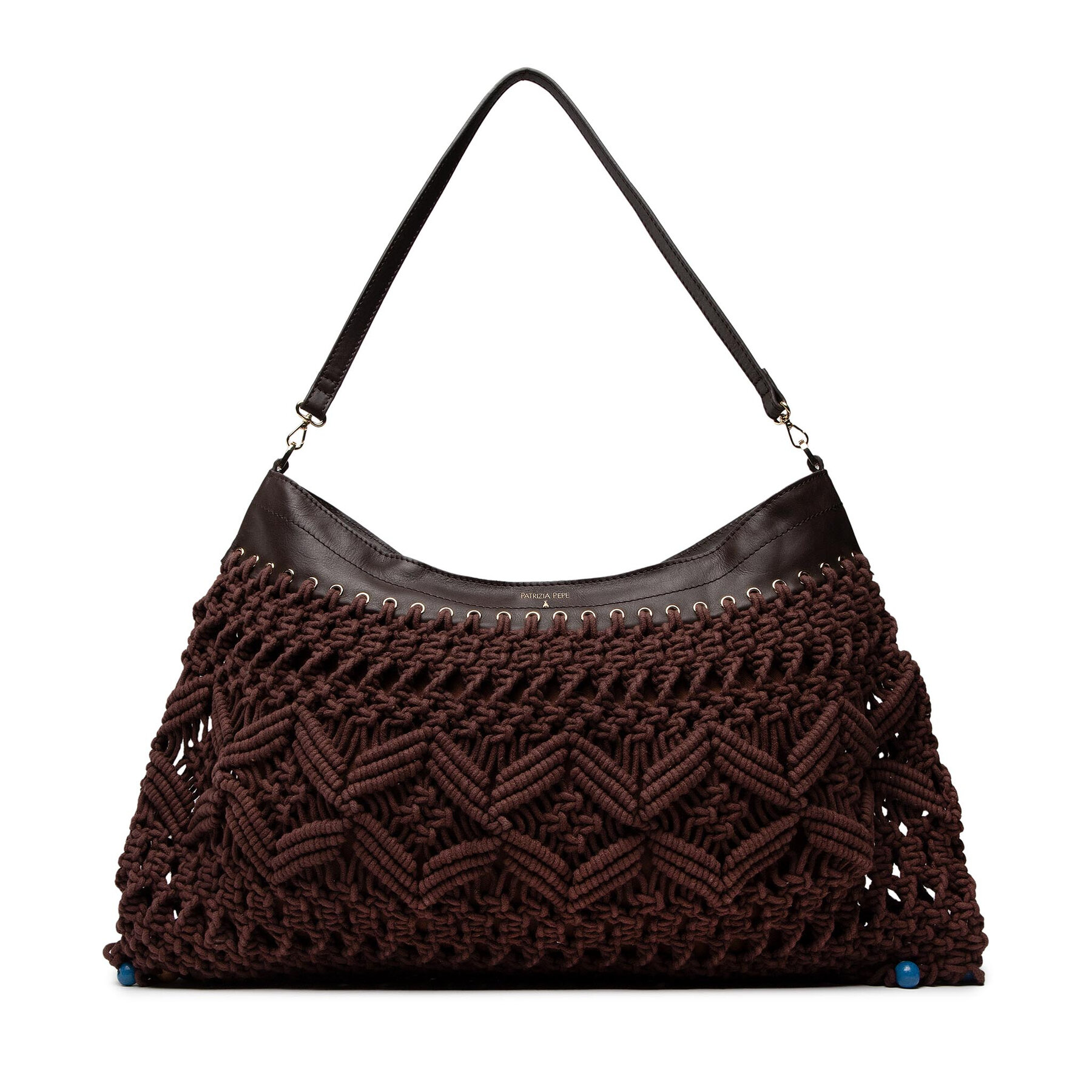 Geantă Patrizia Pepe 2B0005/K029-B733 Dark Ebony 2B0005/K029-B733 imagine noua 2022