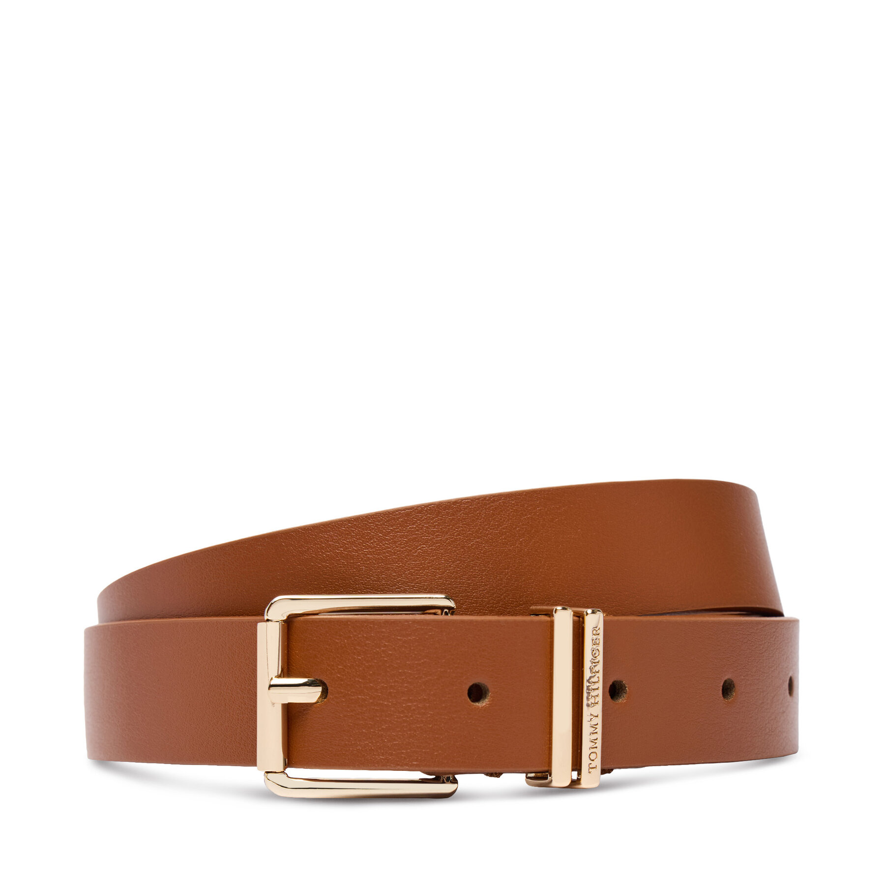 Pas Tommy Hilfiger Th Square 2.5 AW0AW18692 Rjava