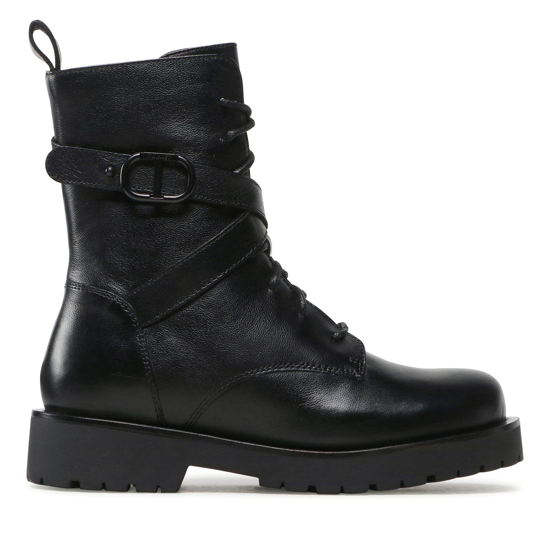 Damskie Botki TWINSET, Rozmiar 35 Czarny 232TCP050