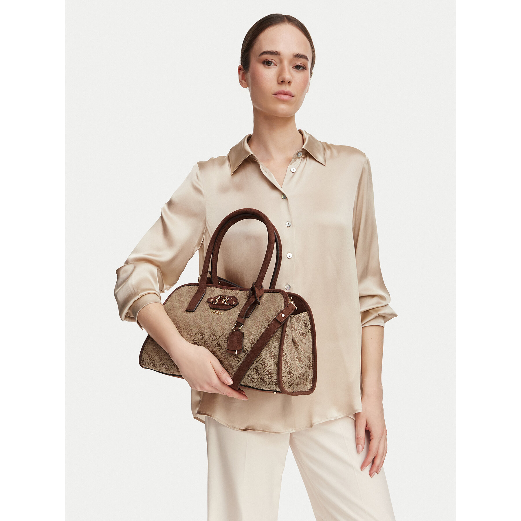 Geantă Guess Samantha HWJG23 13060 Maro