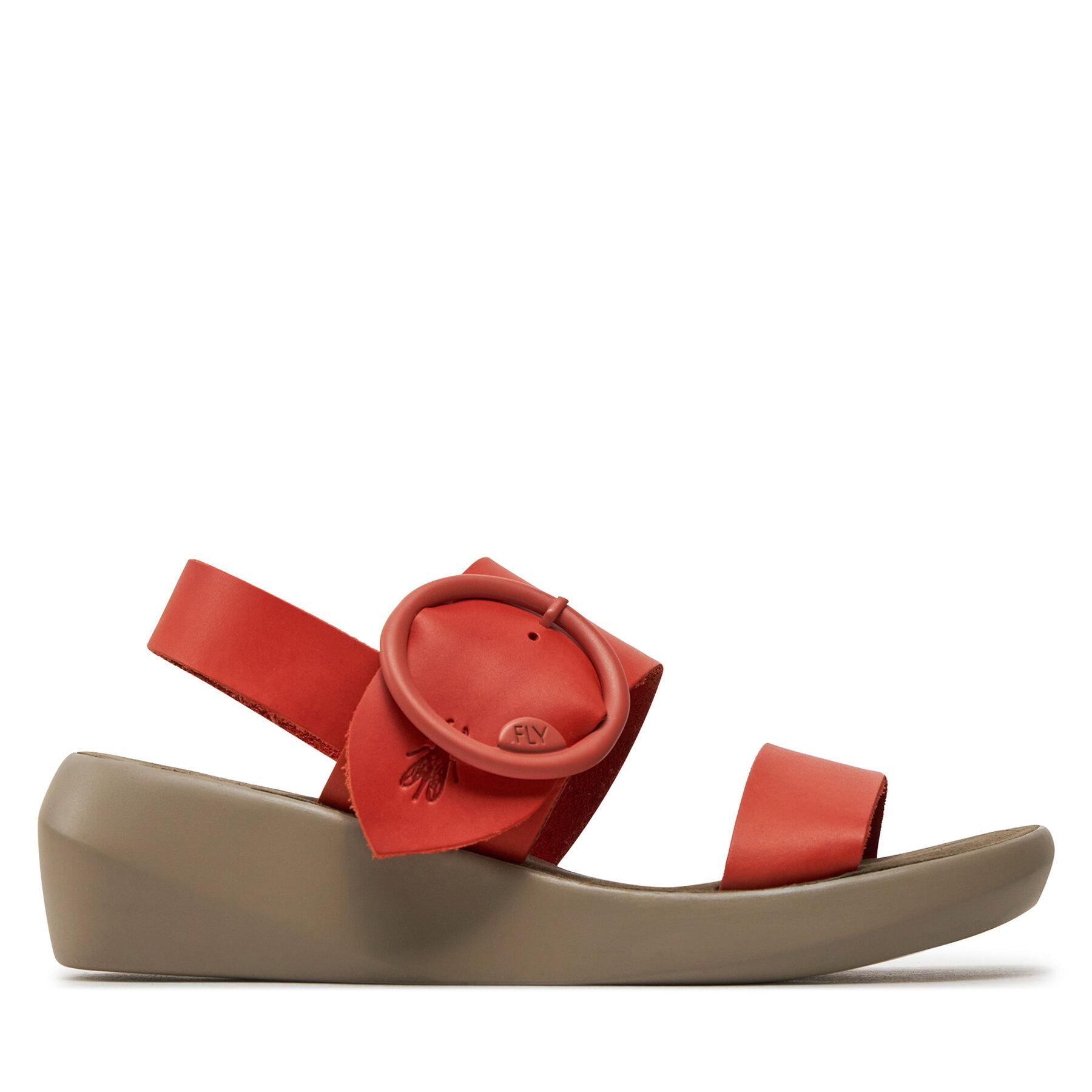 Sandalias Fly London Banifly P144739018 Rojo