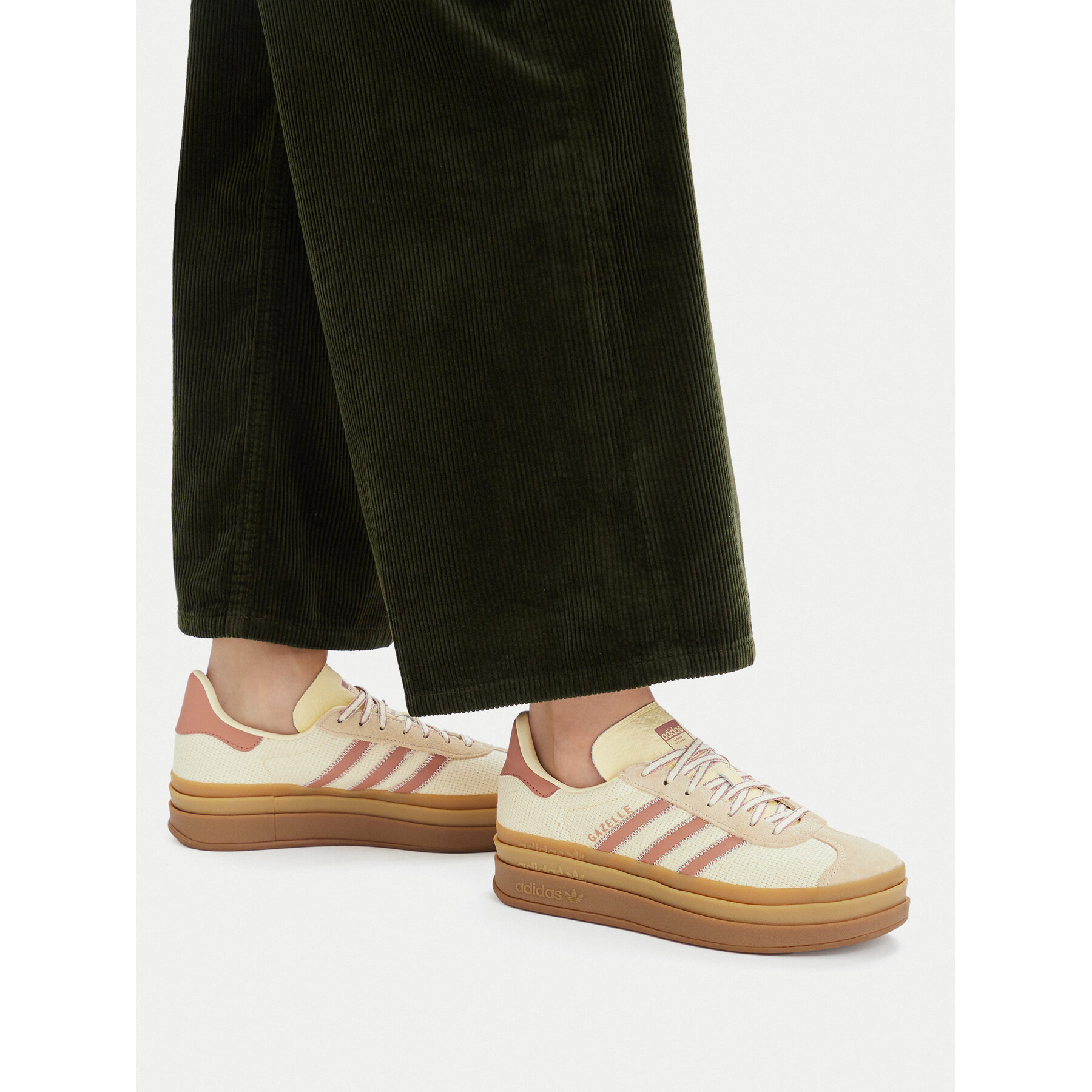 Αθλητικά adidas Gazelle Bold KI7224 Μπεζ