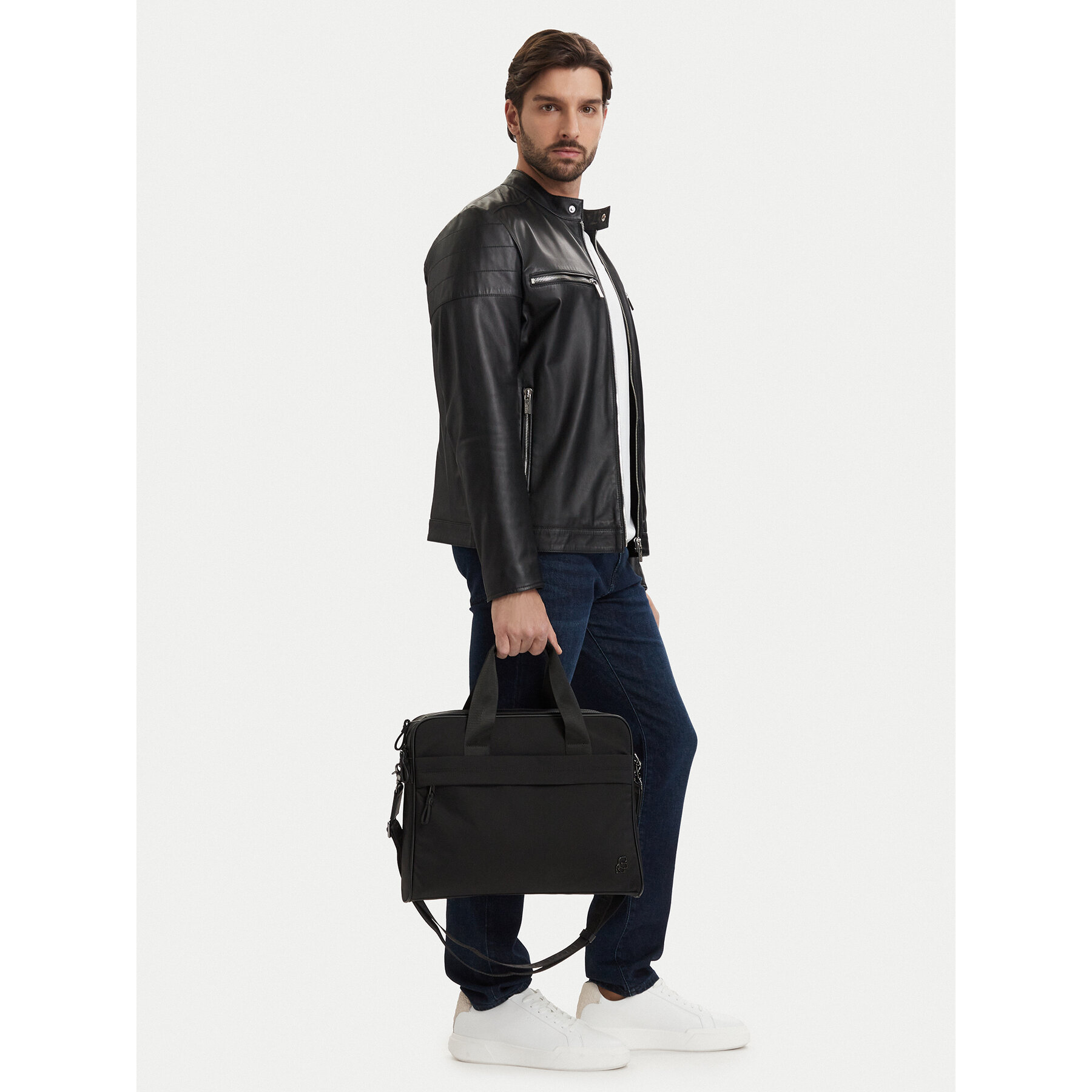 Torba za laptop KARL LAGERFELD A4M30191 Crna