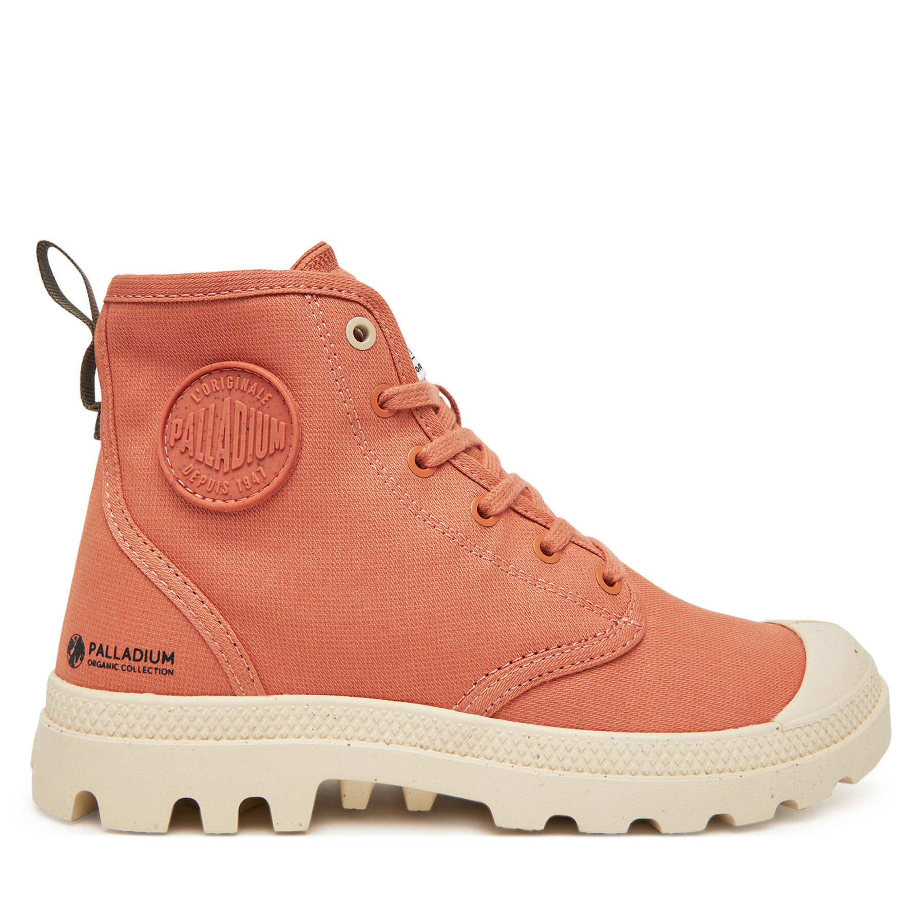 Ορειβατικά παπούτσια Palladium Pampa Hi Zip Organic 79101-666-M Πορτοκαλί