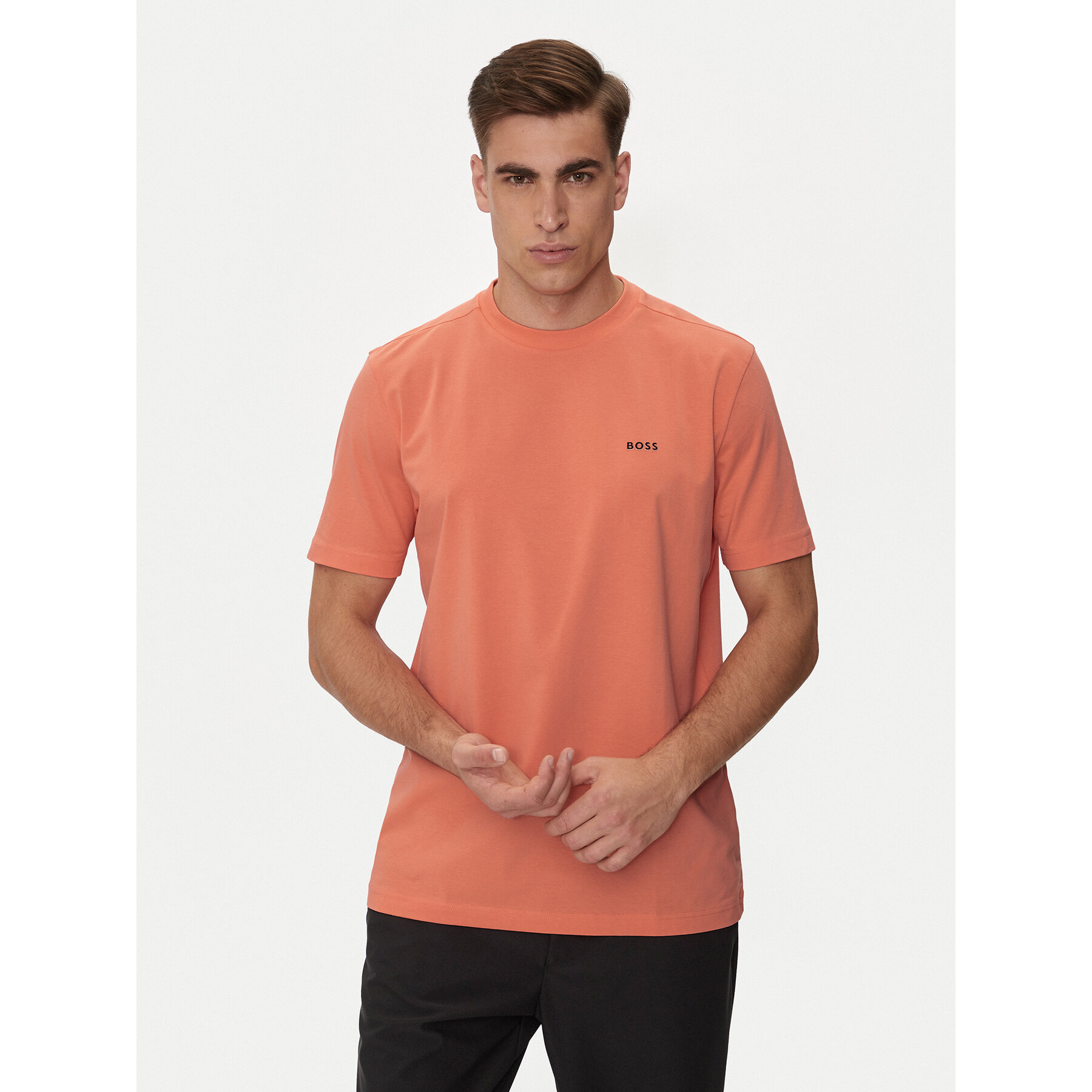Boss T-shirt Tee 50506373 Crvena Regular Fit