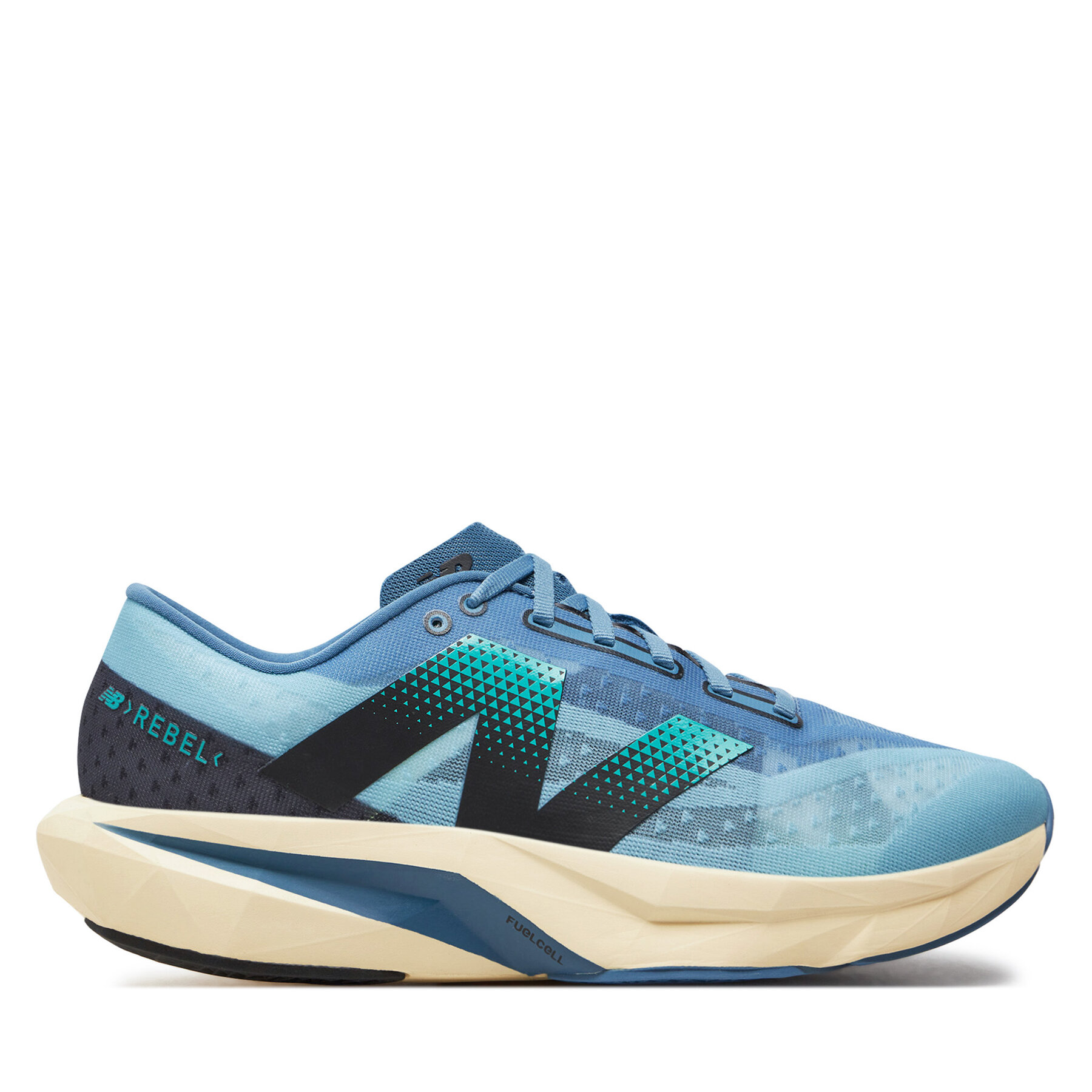 Pánske Bežecké topánky New Balance, Rozmer: 42_5, Modrá, FuelCell Rebel v4 MFCXCH4