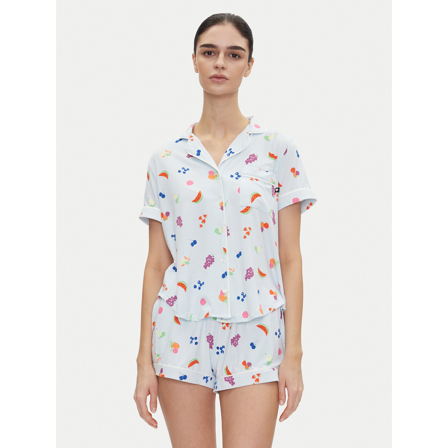 Kate Spade Pyjama KSI12749 Himmelblau Regular Fit