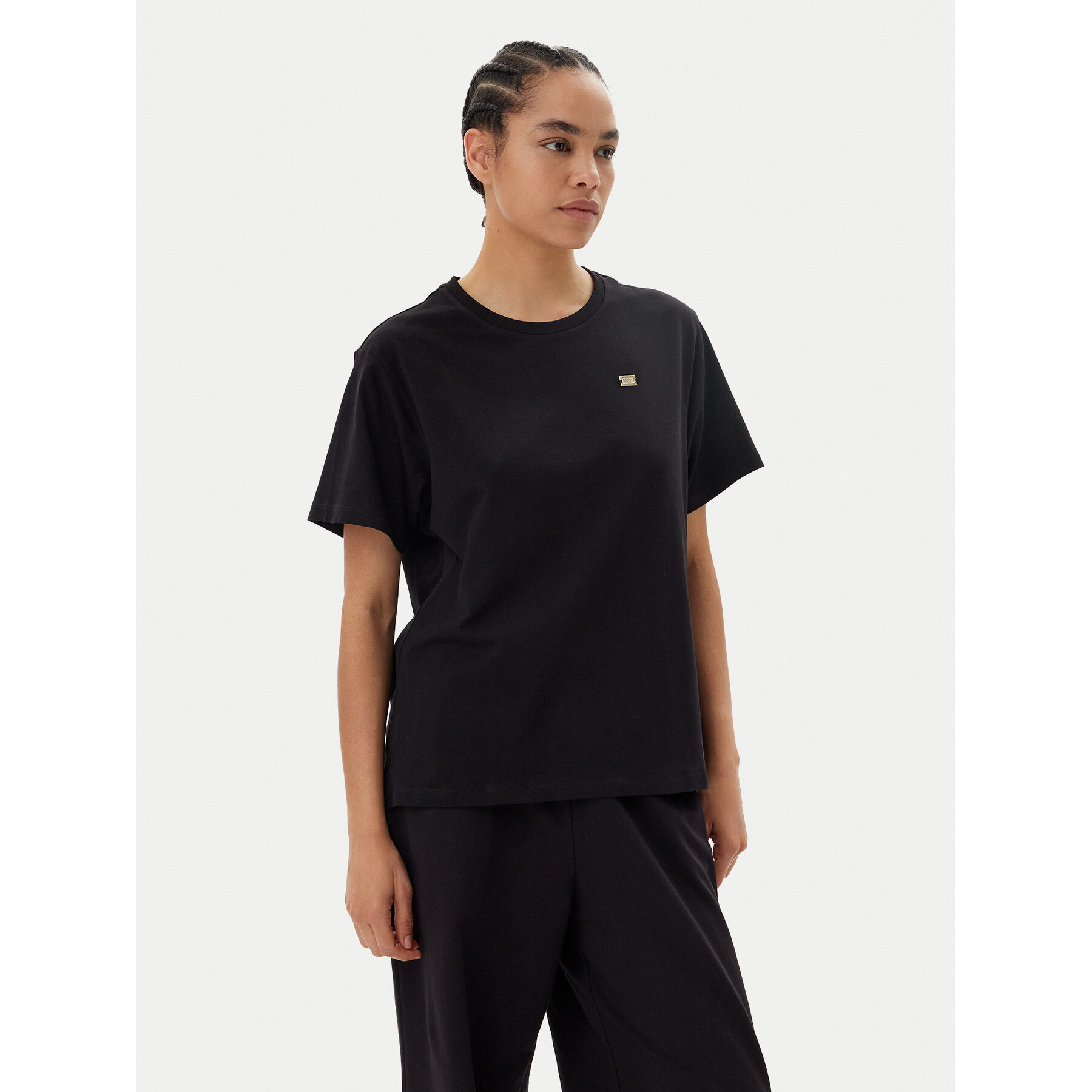 EA7 Emporio Armani T-shirt 7W000028 AF10373 UC001 Nero Loose Fit