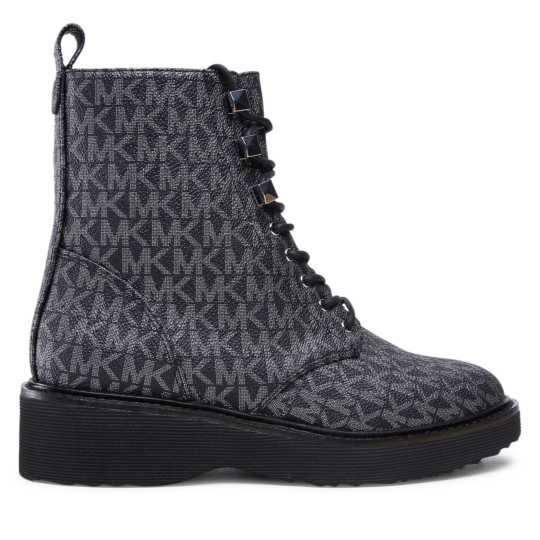  Bakancs MICHAEL Michael Kors Haskell Bootie 40F2HSFE5B Fekete akciós termékkép 1