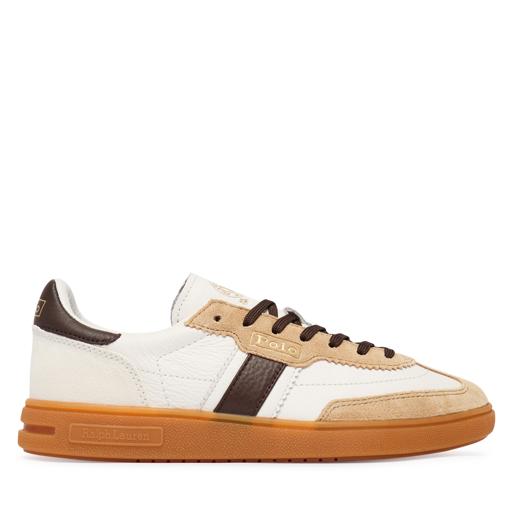 Sneakersy Polo Ralph Lauren Bedford  804P04920007 Biela