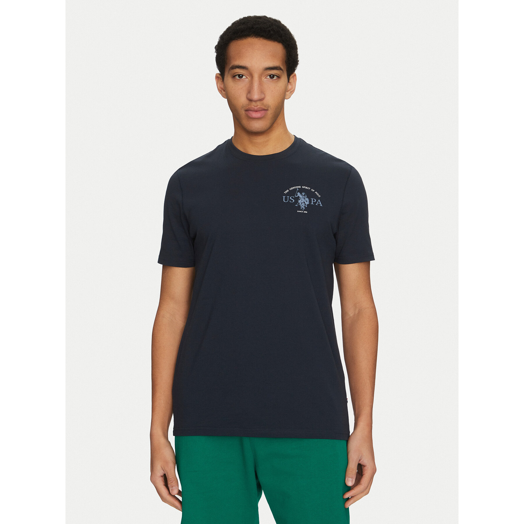 U.S. Polo Assn. T-shirt MUP3657 Blu scuro Regular Fit