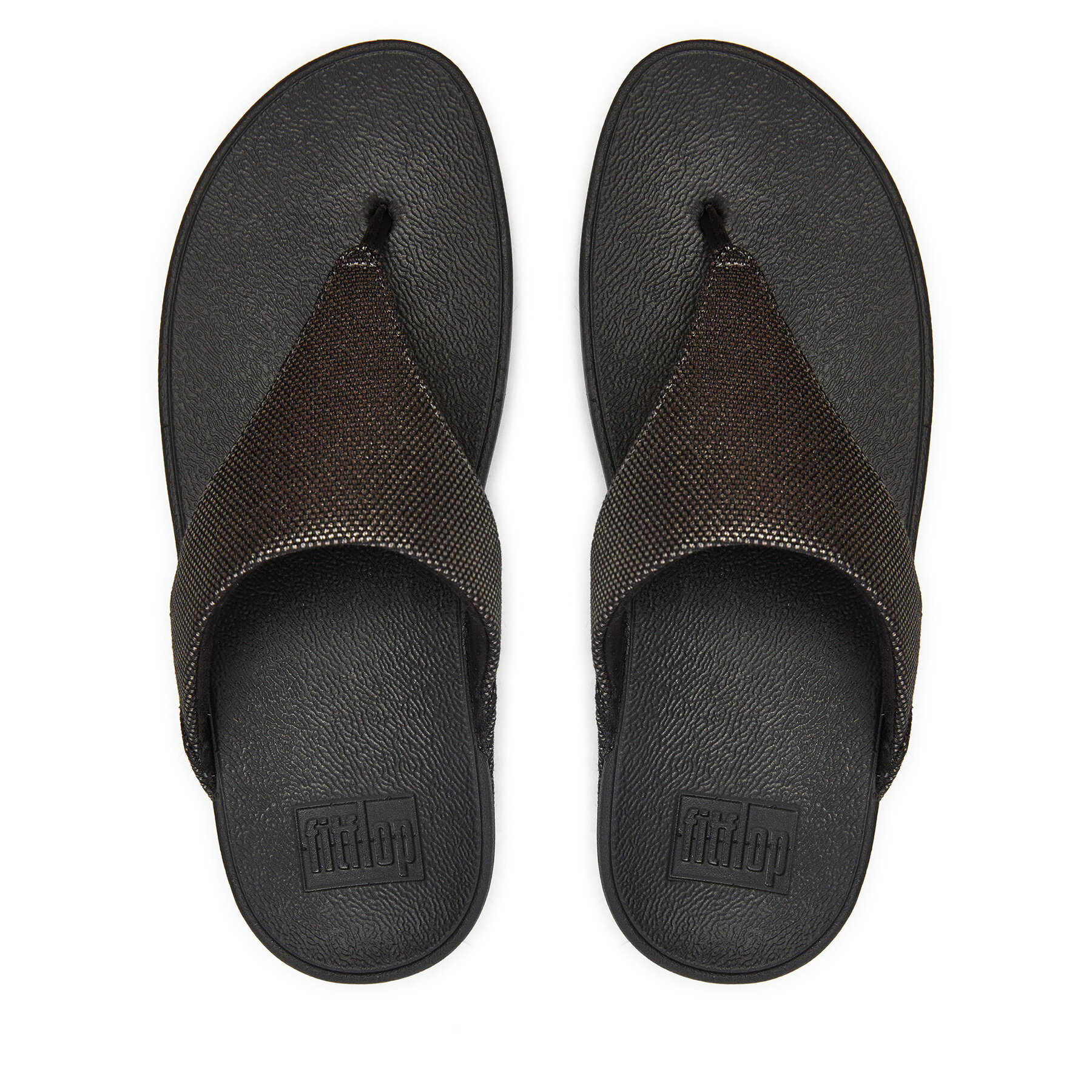 Donna Infradito FitFlop, Taglia 37, Nero, Lulu HQ9, taglia : 37