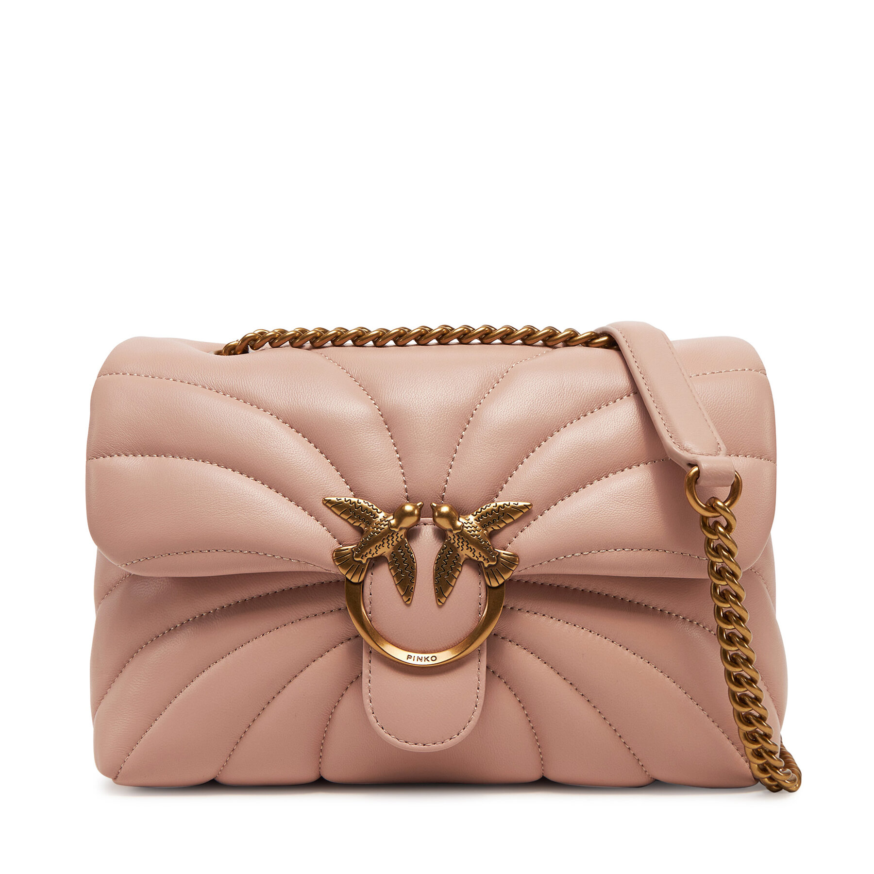 Geantă PINKO Love Puff Classic Cl AI 24-25 PLTT 100038 A1EX Roz
