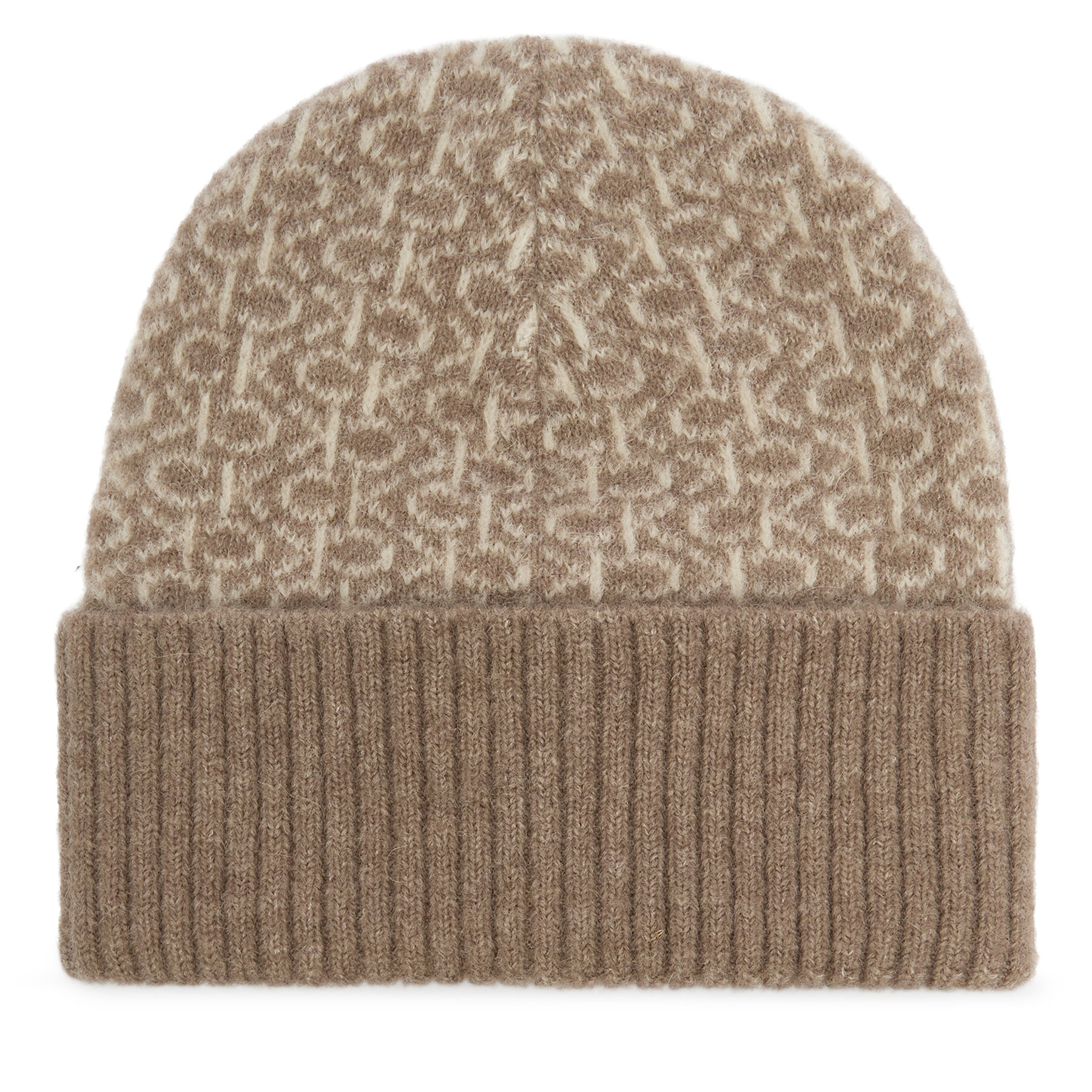 Căciulă Calvin Klein Monogram Fold K60K612595 Bej