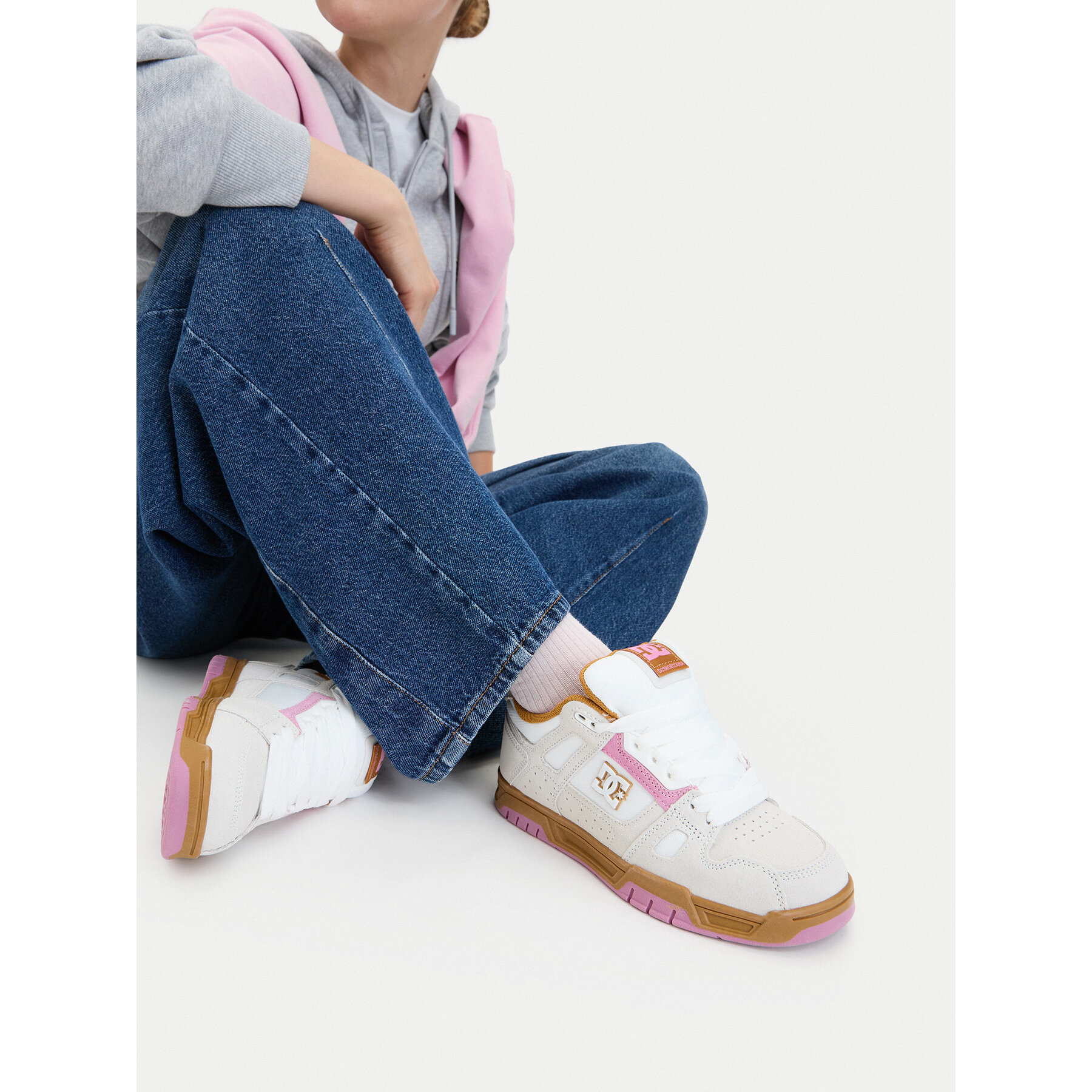 Sneakersy DC Shoes CEO-V5-10117 Krémová