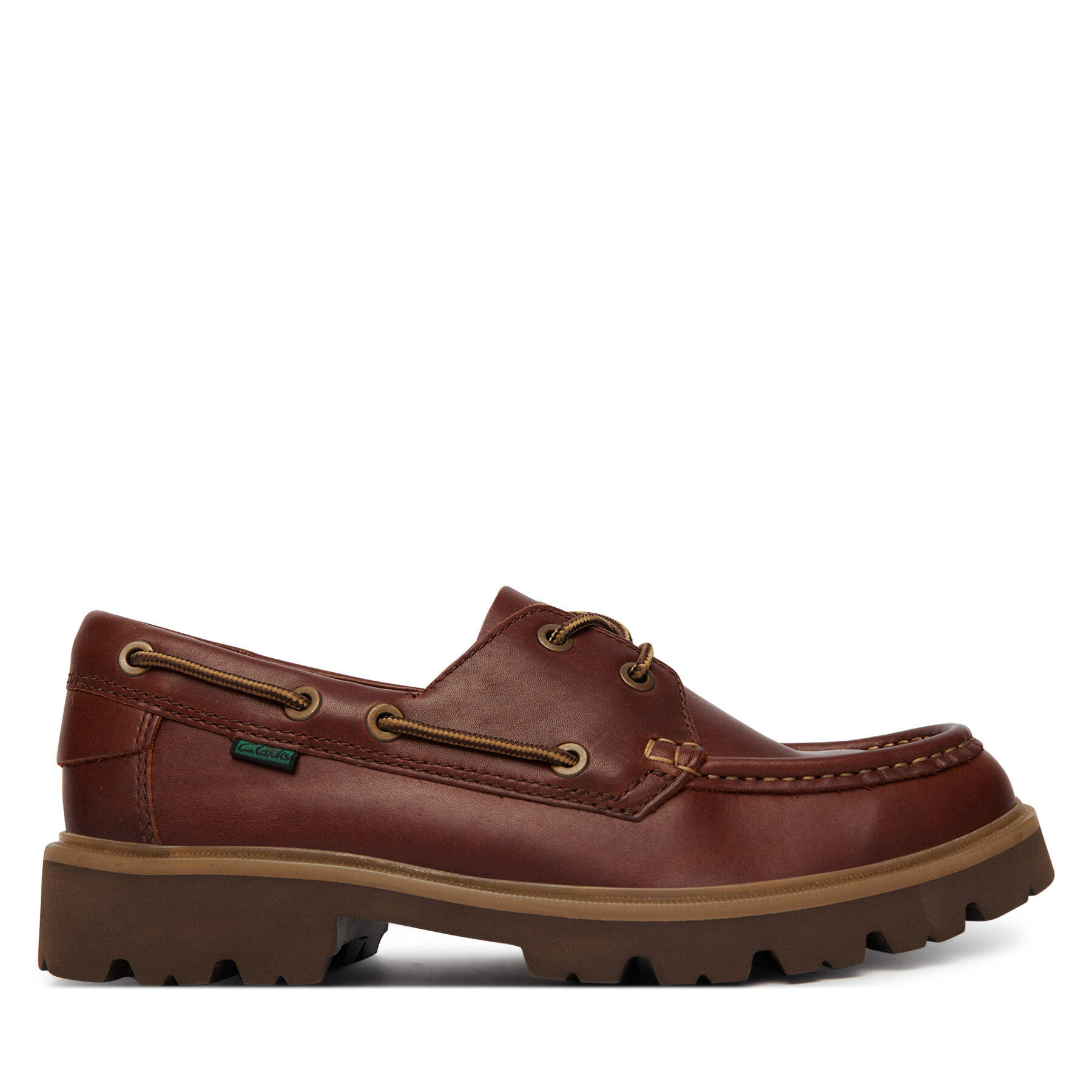 Loafers Clarks Cleyhill Boat 26186176 Καφέ