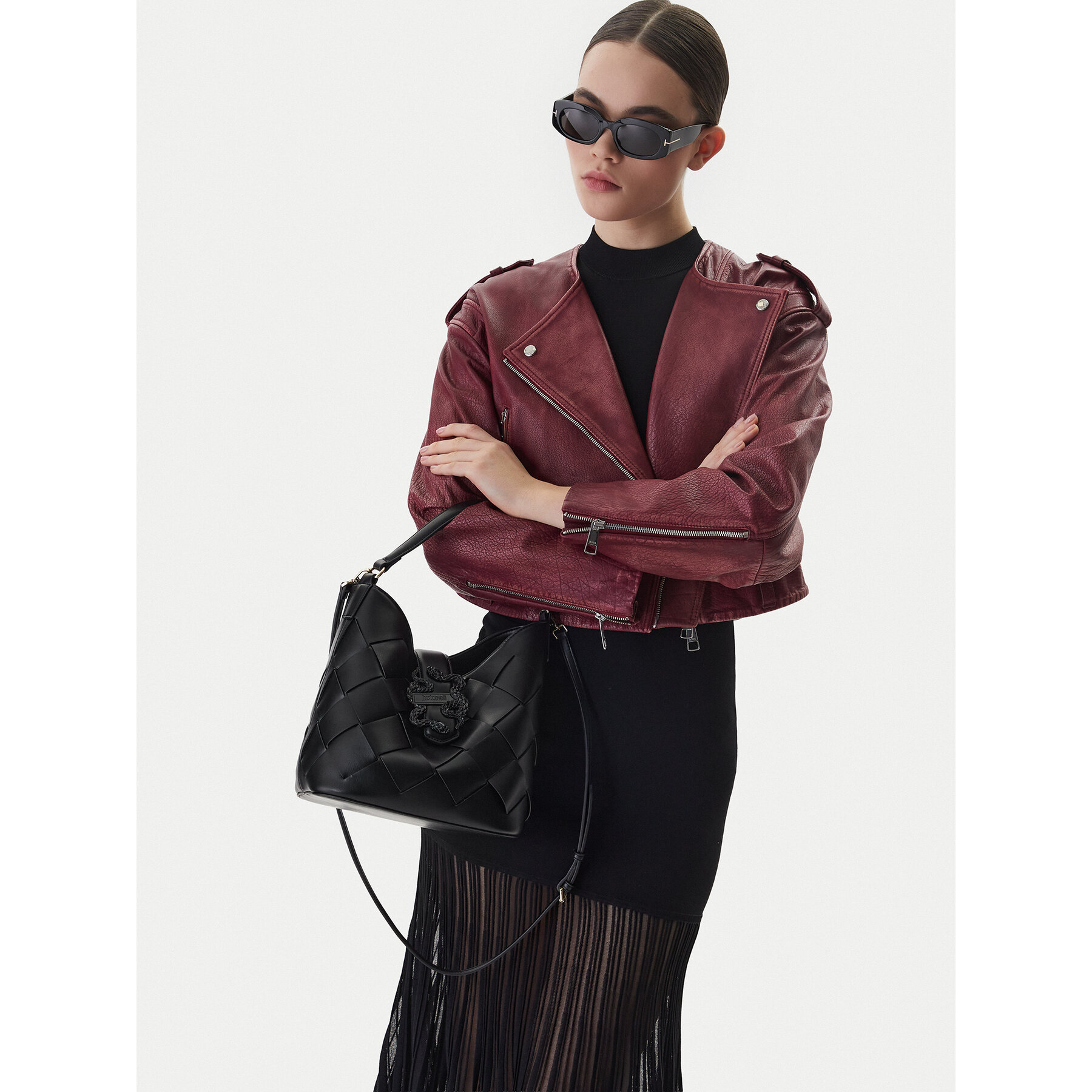 Geantă Just Cavalli 80RA4BM4 Negru