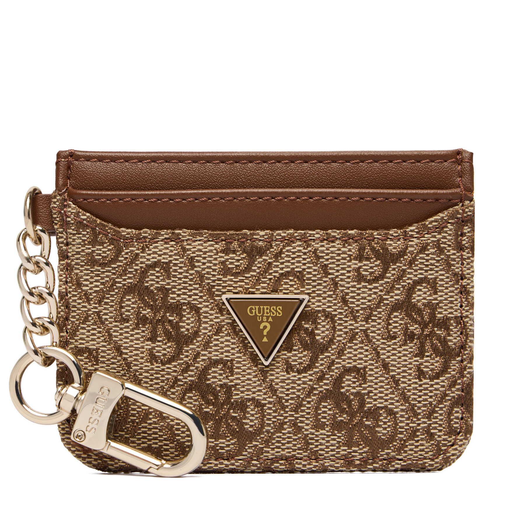 Θήκη για κάρτες Guess RW7561.P6201 μπεζ ONE SIZE