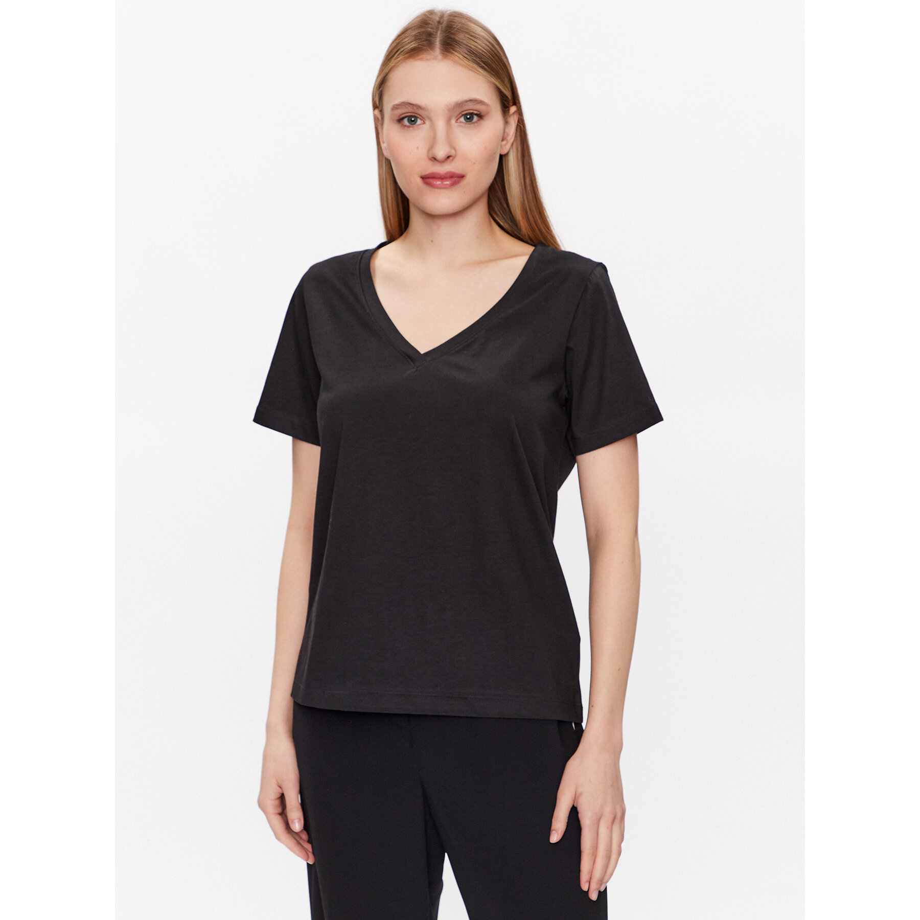 Calvin Klein Póló K20K205338 Fekete Regular Fit