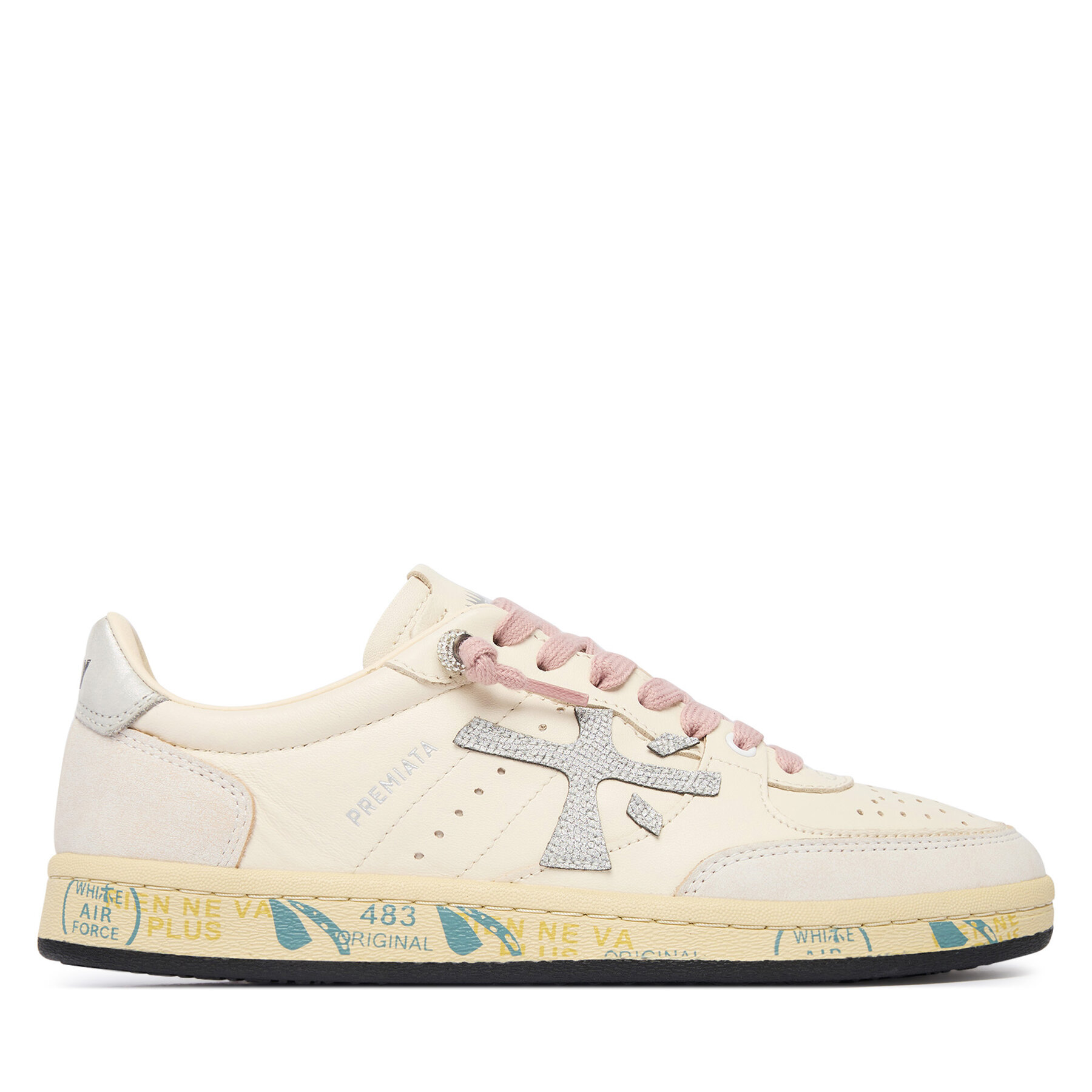 Sneakers Premiata Bsktclad Bskt Clayd Var 8467 Crem