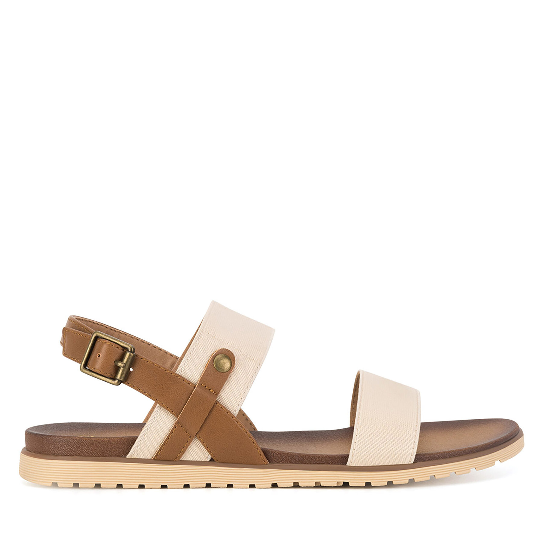 Donna Sandali Clara Barson, Taglia 37, Beige, WS6262-10, taglia : 37
