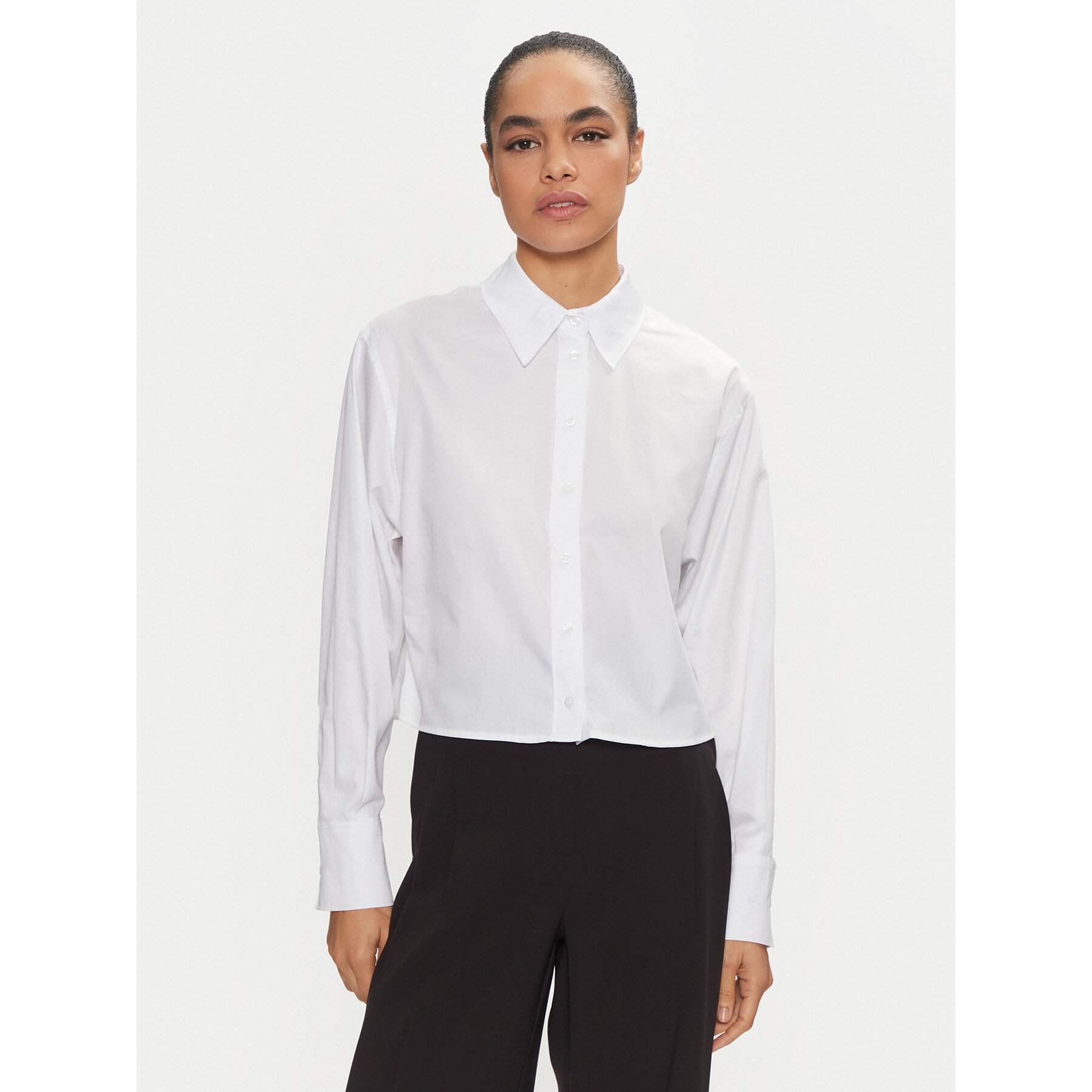 Calvin Klein Hemd K20K208068 Weiß Regular Fit