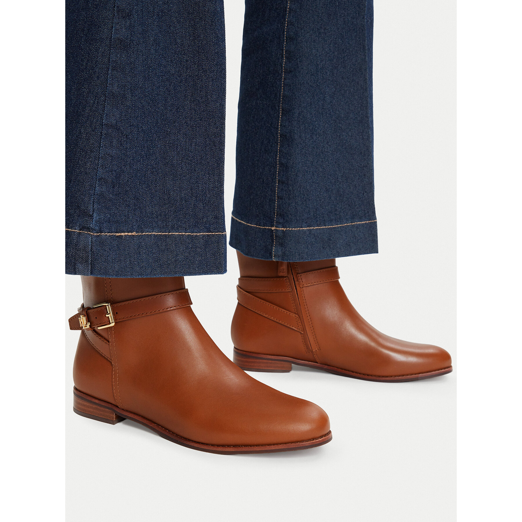 Čizme LAUREN RALPH LAUREN Brooke Bt 2 802974382001 Smeđa