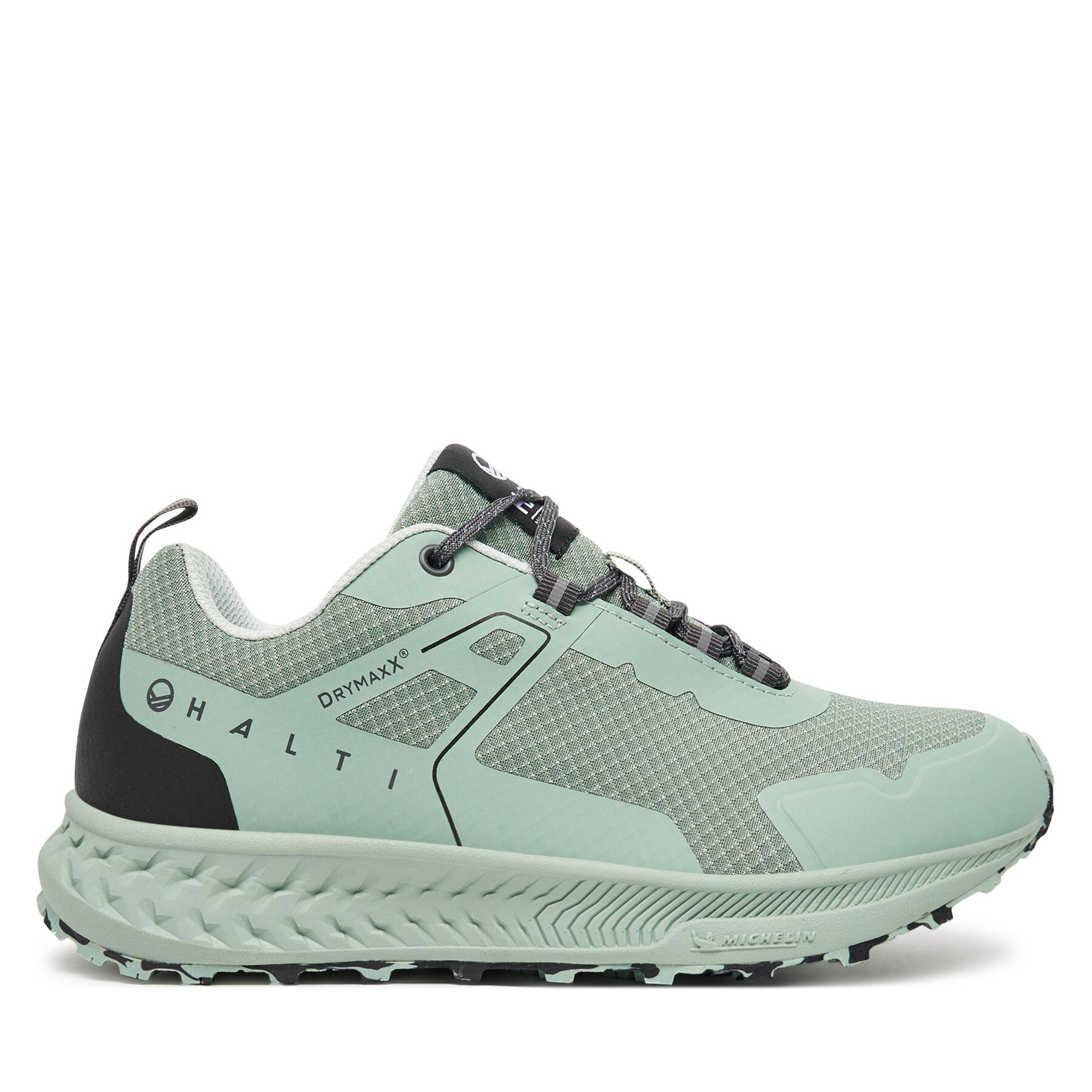 Damskie Trekkingi Halti, Rozmiar 36 Zielony Pallas Low 2 Drymaxx Hybrid 054-2962