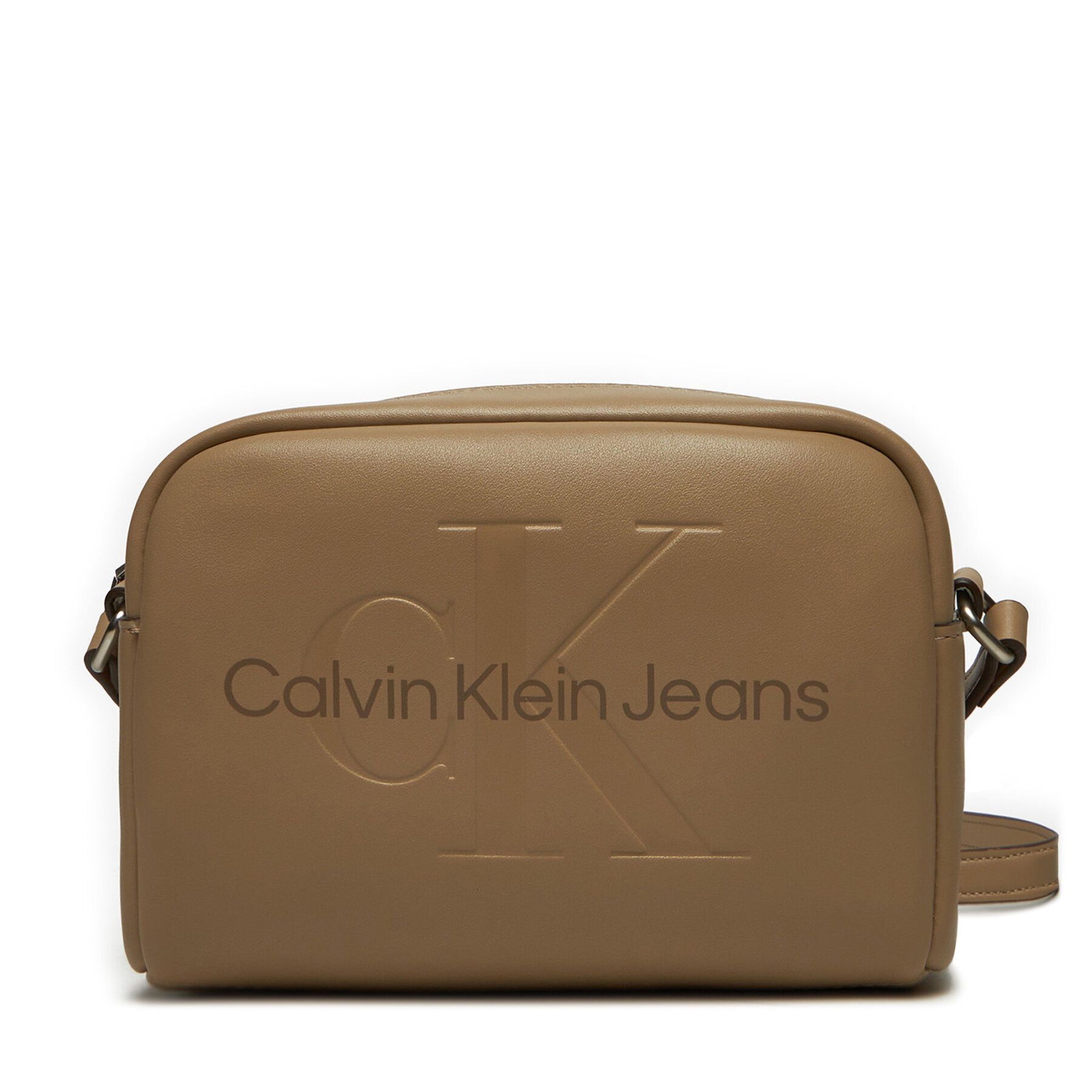 Sac à main Calvin Klein Jeans Sculpted Camera Bag18 Mono K60K612220 Beige