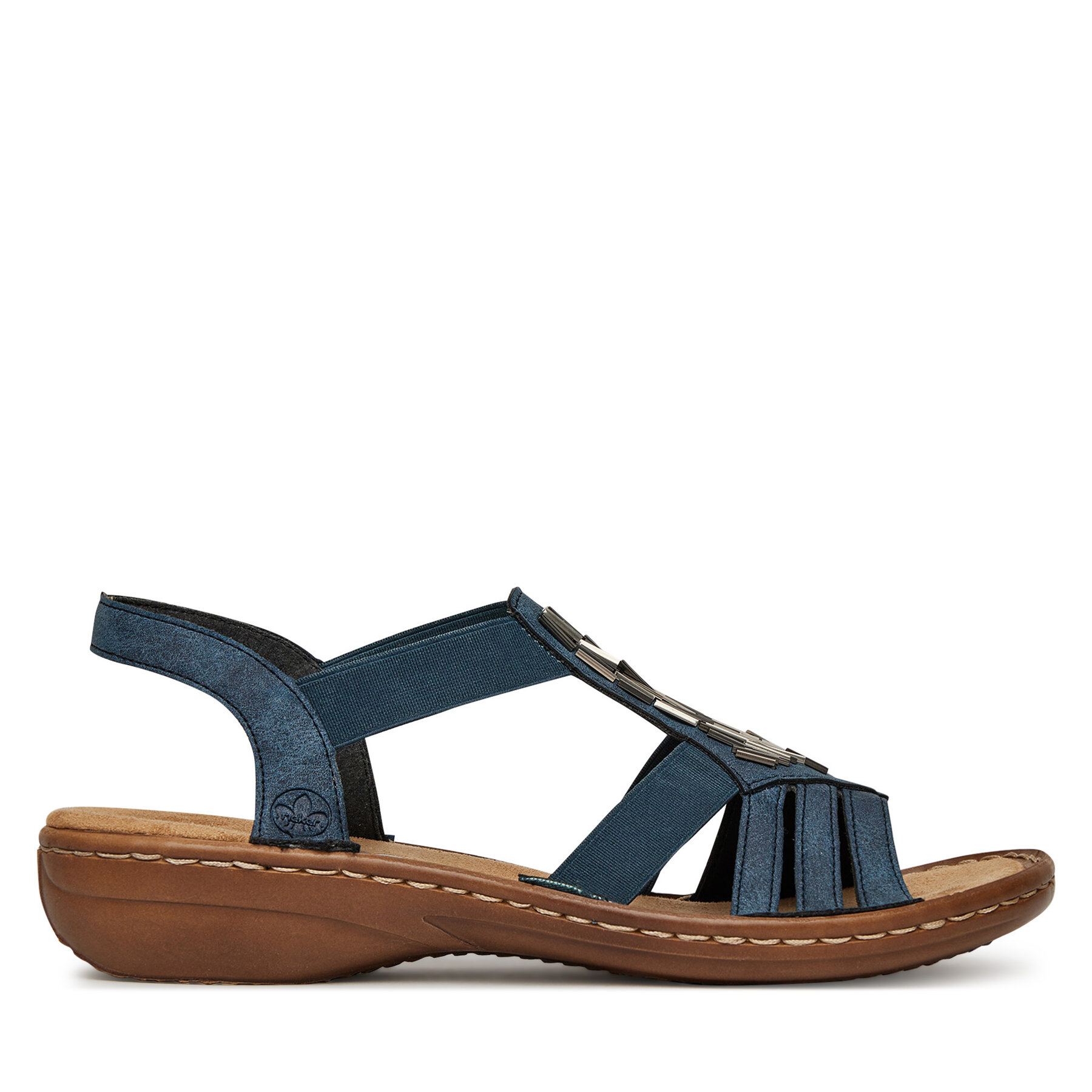 Donna Sandali Rieker, Taglia 36, Blu, 60800-14, taglia : 36