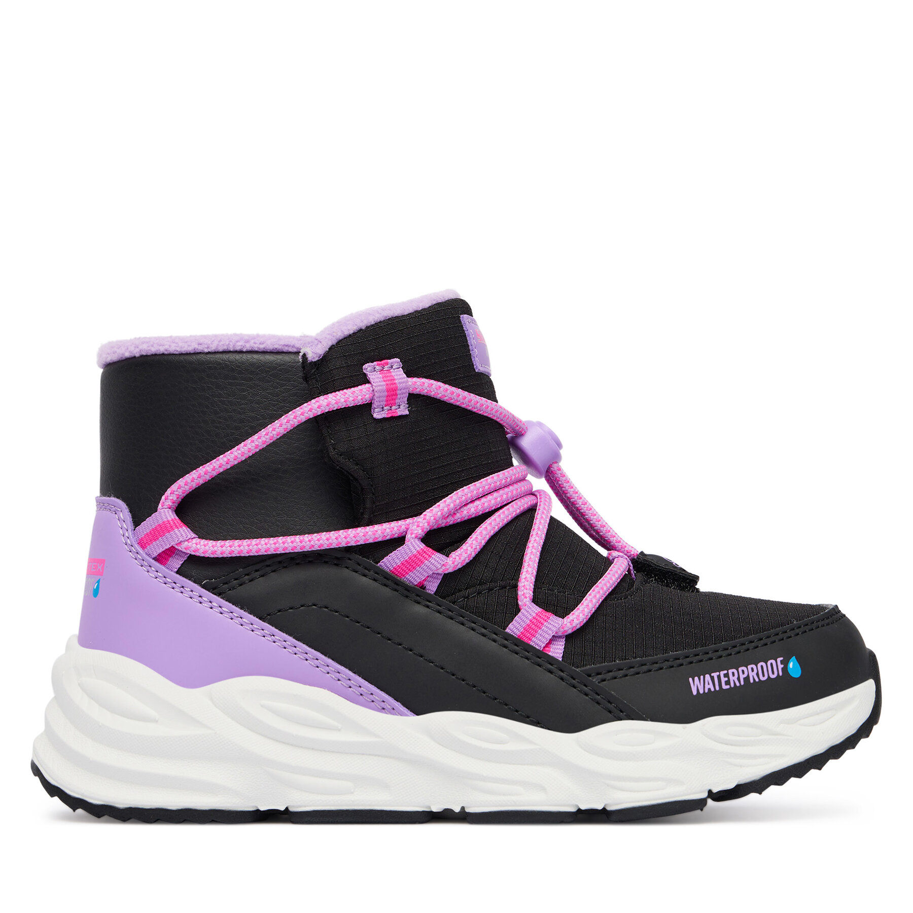 Škornji za sneg Skechers Turbo Tread 303492L BKMT Črna