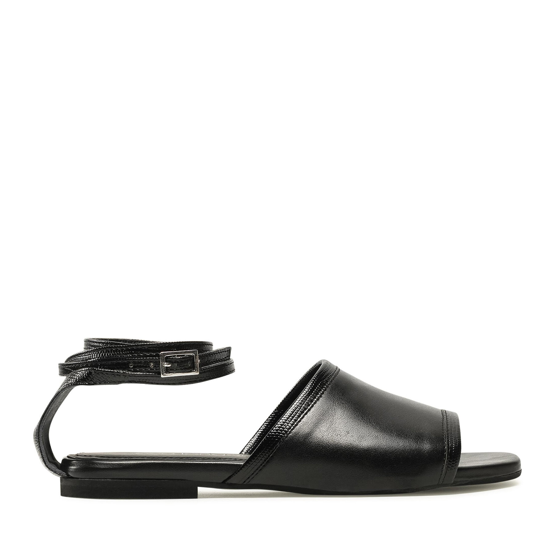 Damen Sandalen Eva Longoria, Schuhgröße 38, Schwarz, EL-11-03-000444