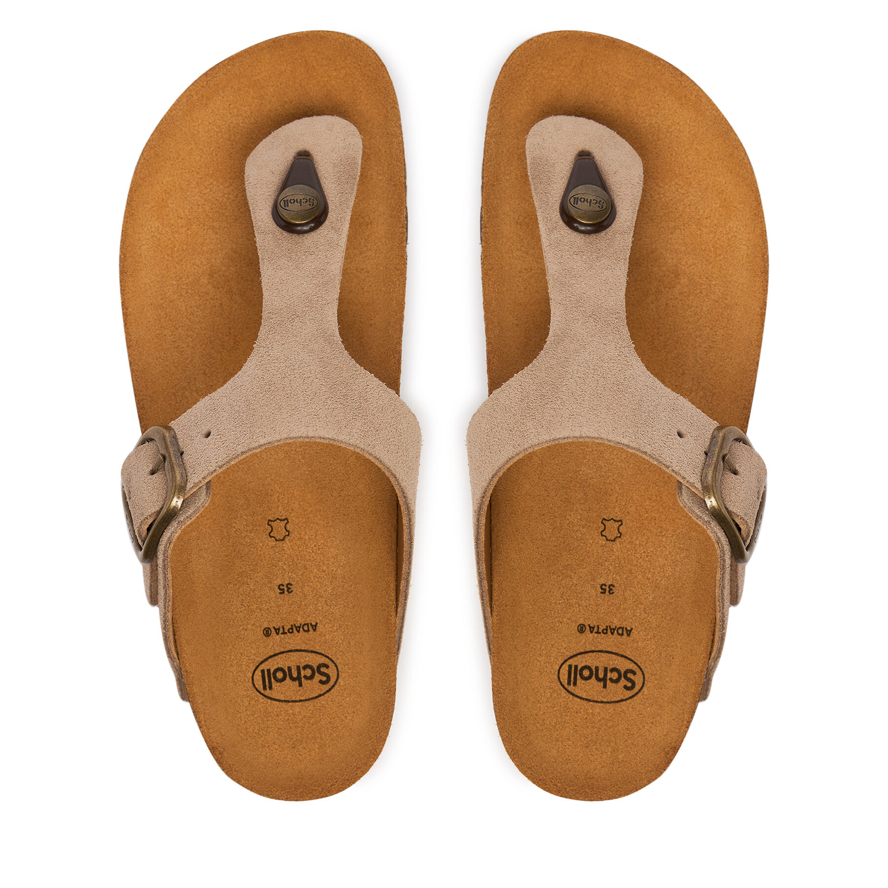 Σαγιονάρες Scholl Anais F00740 Μπεζ