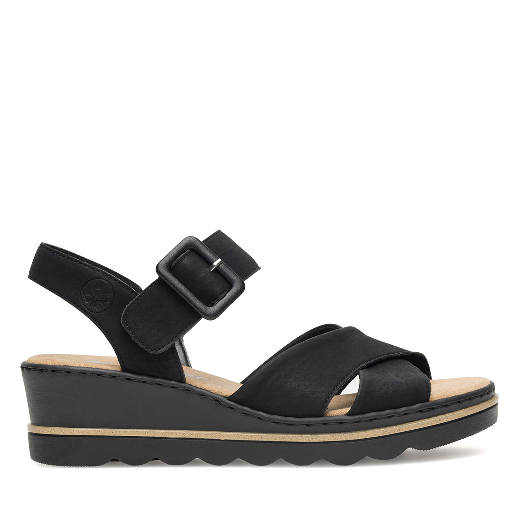 Sandale Rieker 67463-00 Negru
