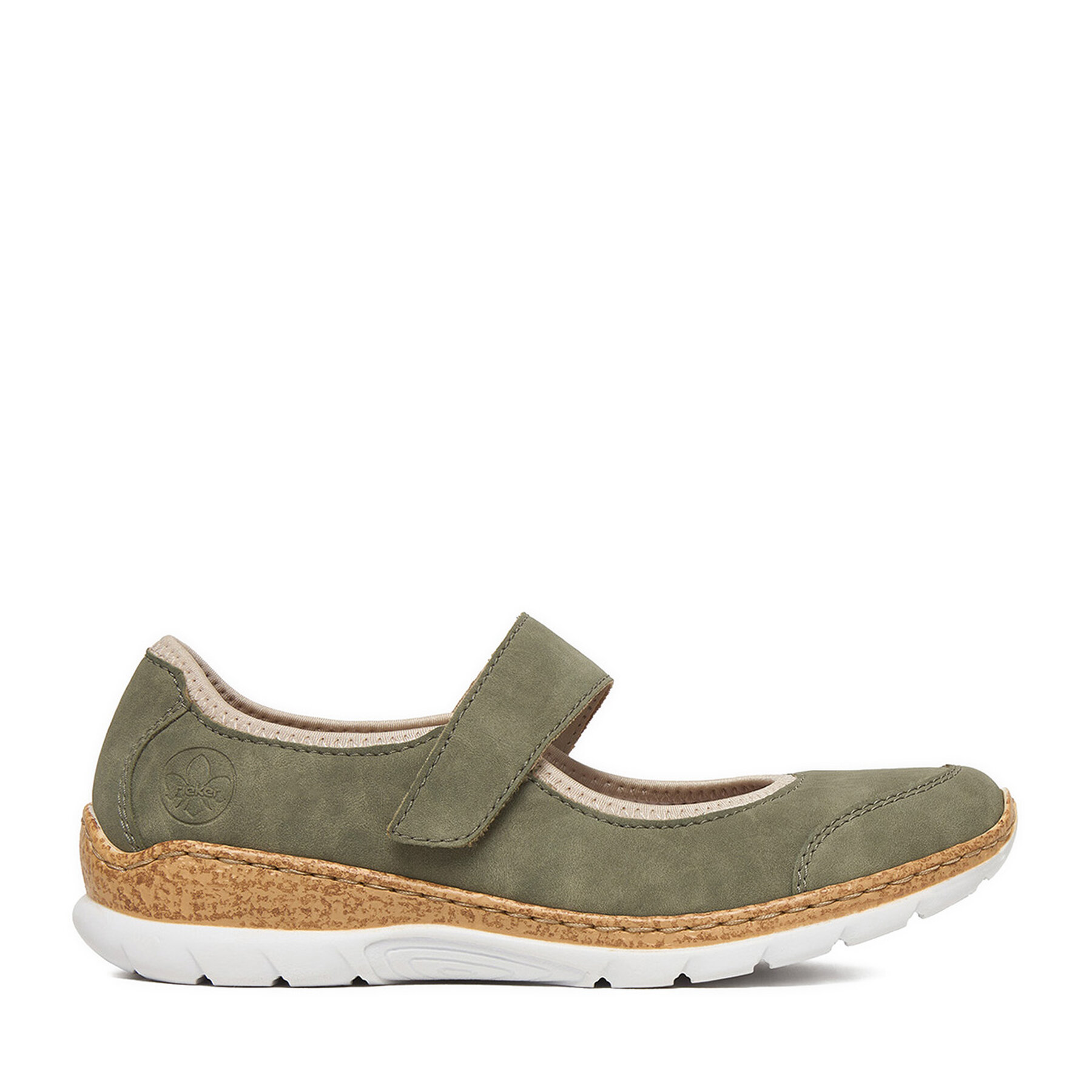 Κλειστά παπούτσια Rieker N42B0-52 Πράσινο