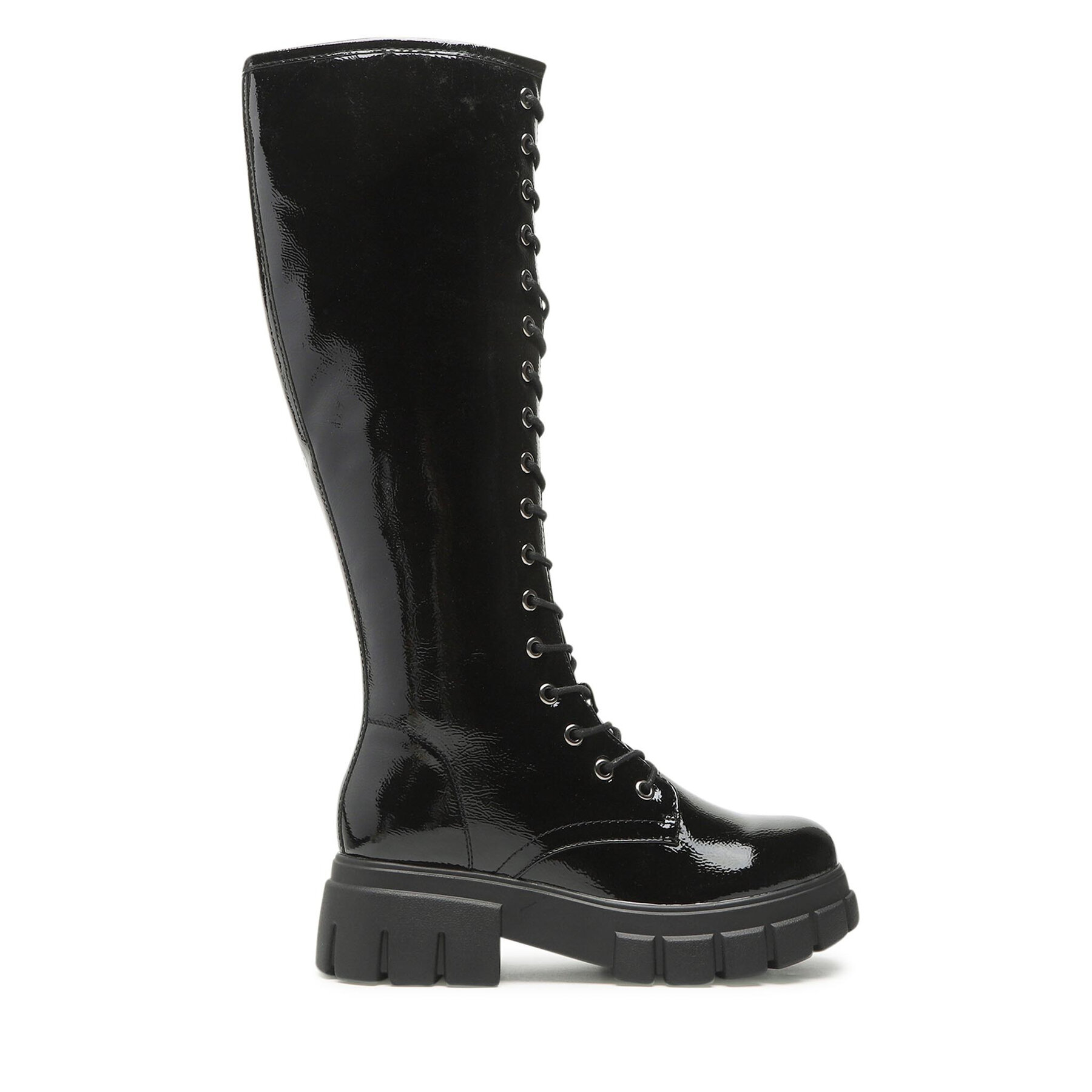 Damskie DeeZee Kozaki, Rozmiar 38 Czarny WS068-30