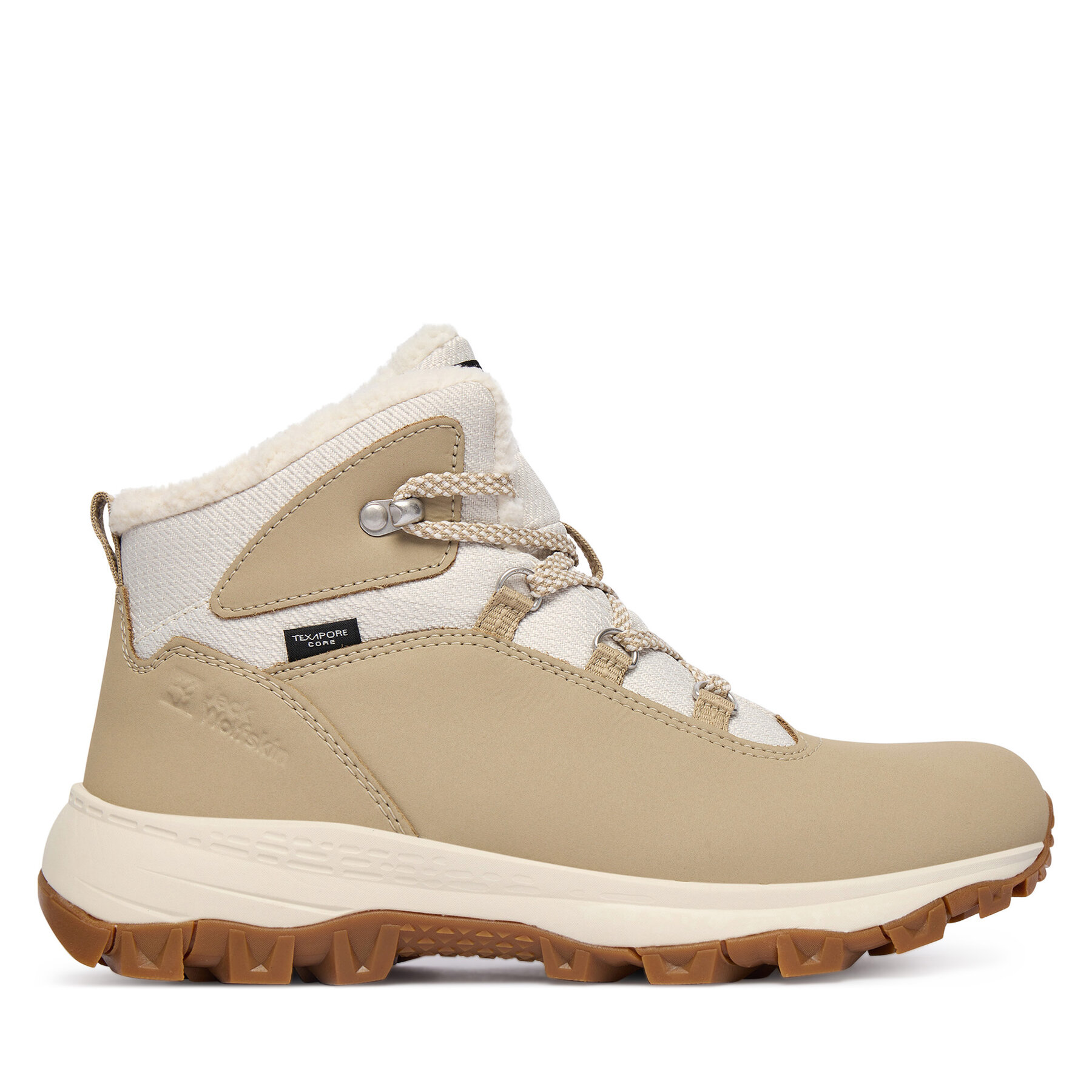 Trekking čevlji Jack Wolfskin Everquest Texapore Mid 4053581 Bež